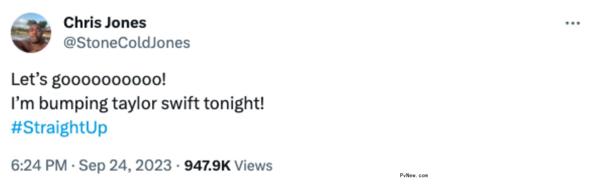 Chris jo<i></i>nes tweet