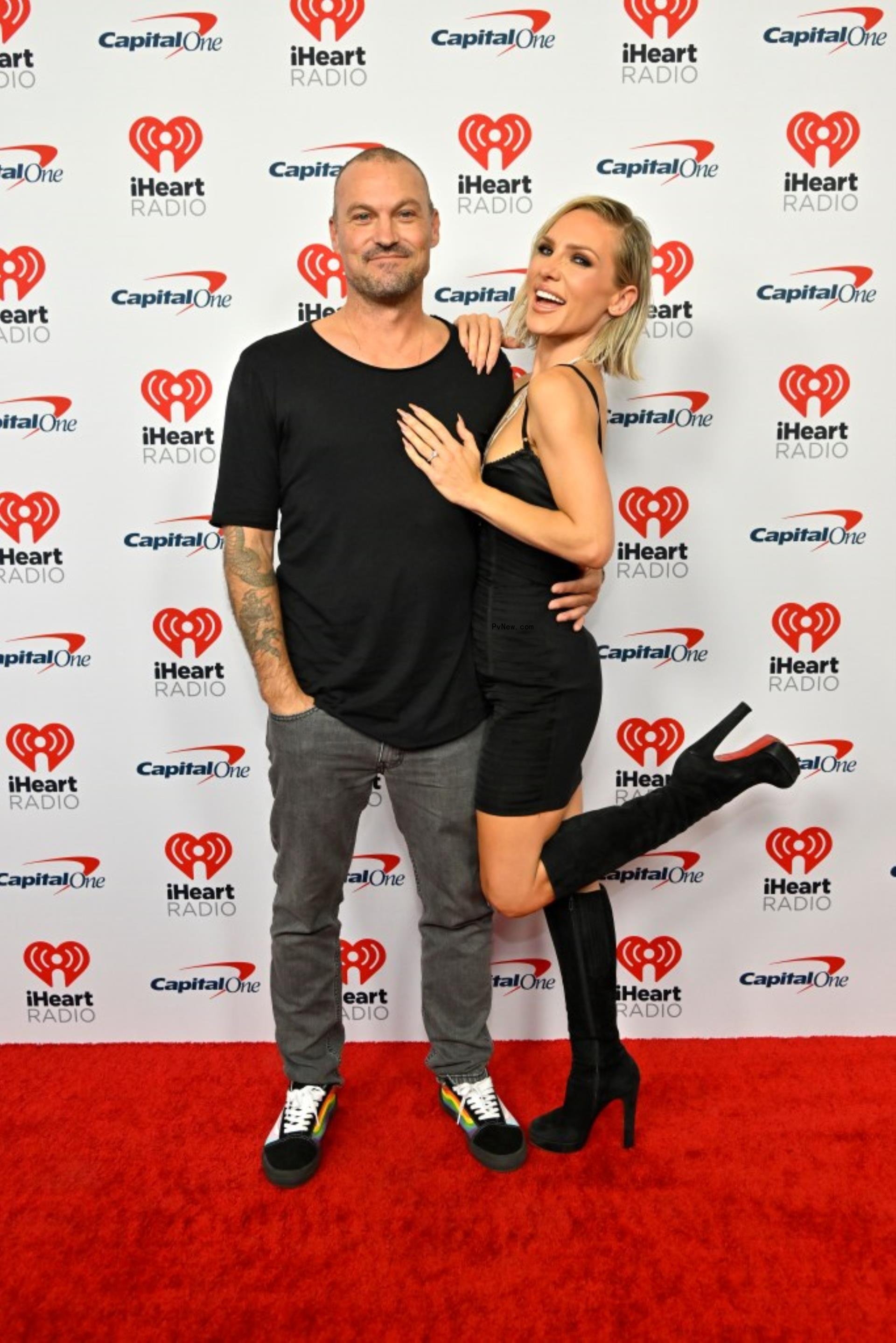 Brian Austin Green and Sharna Burgess