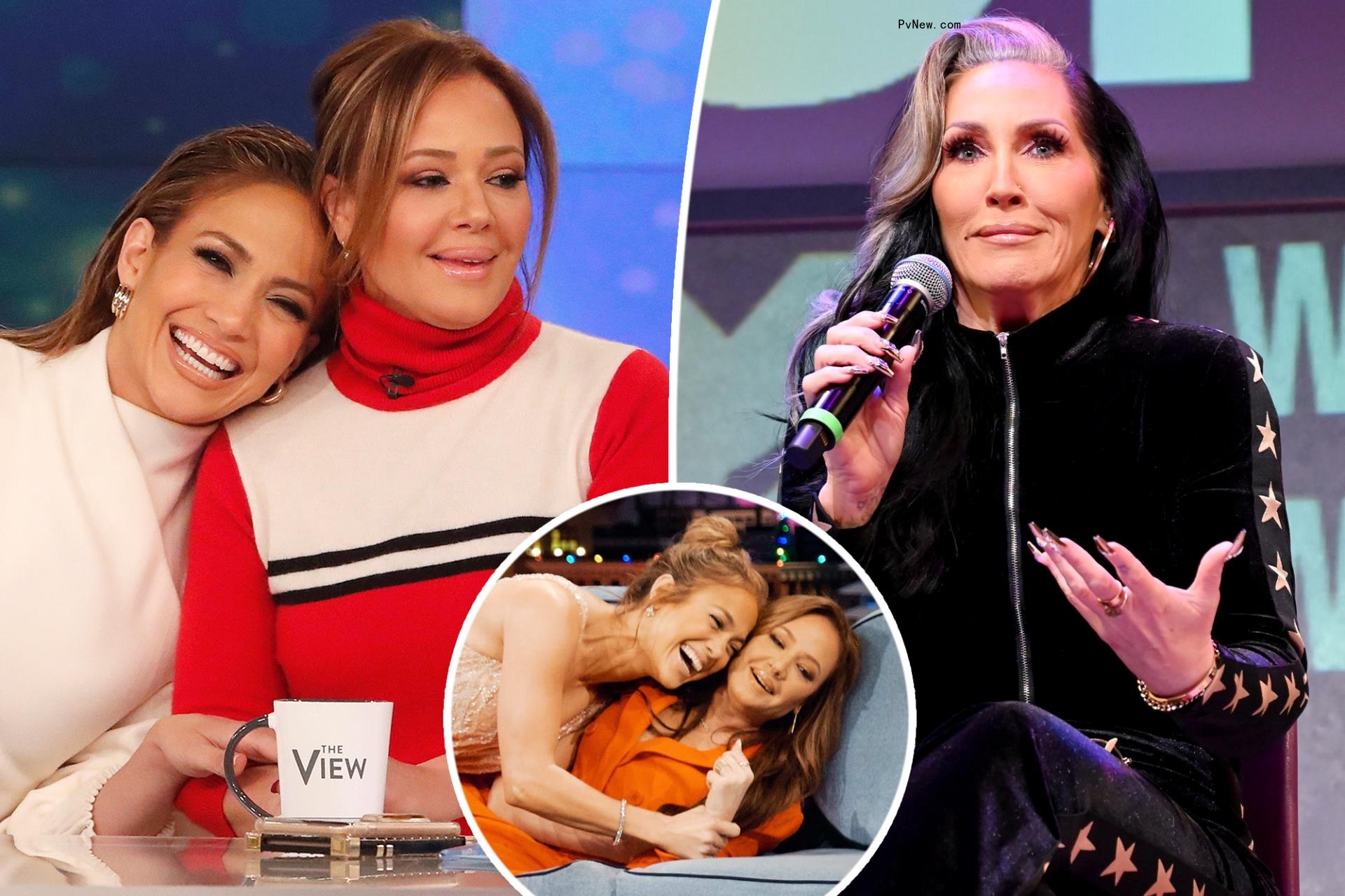Michelle Visage hints that Jennifer Lopez and lo<i></i>ngtime BFF Leah Remini had falling out