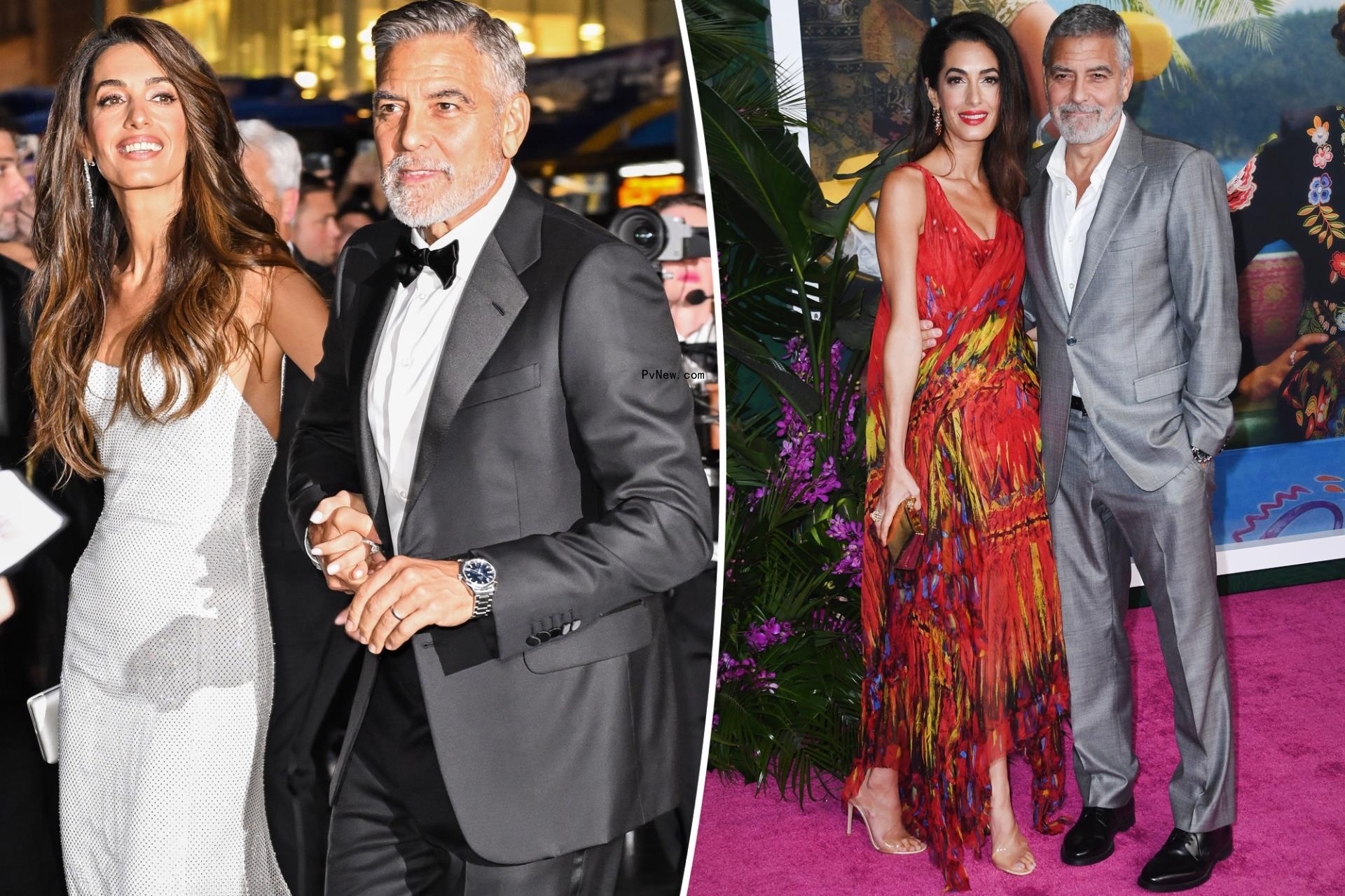 George and Amal Clooney’s 6-year-old twins love listening to heavy me<i></i>tal: ‘They’re headbangers’