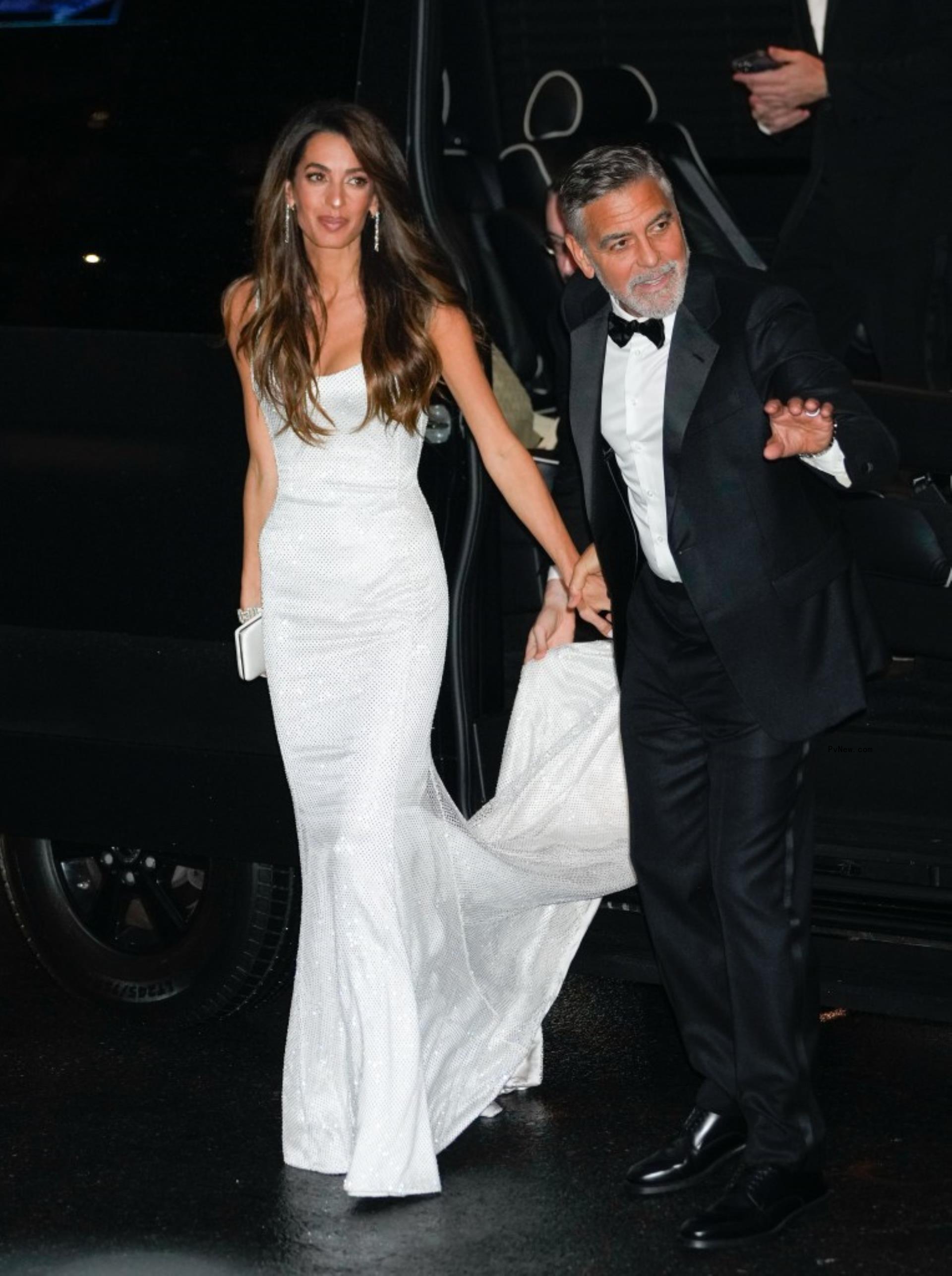George and Amal Clooney