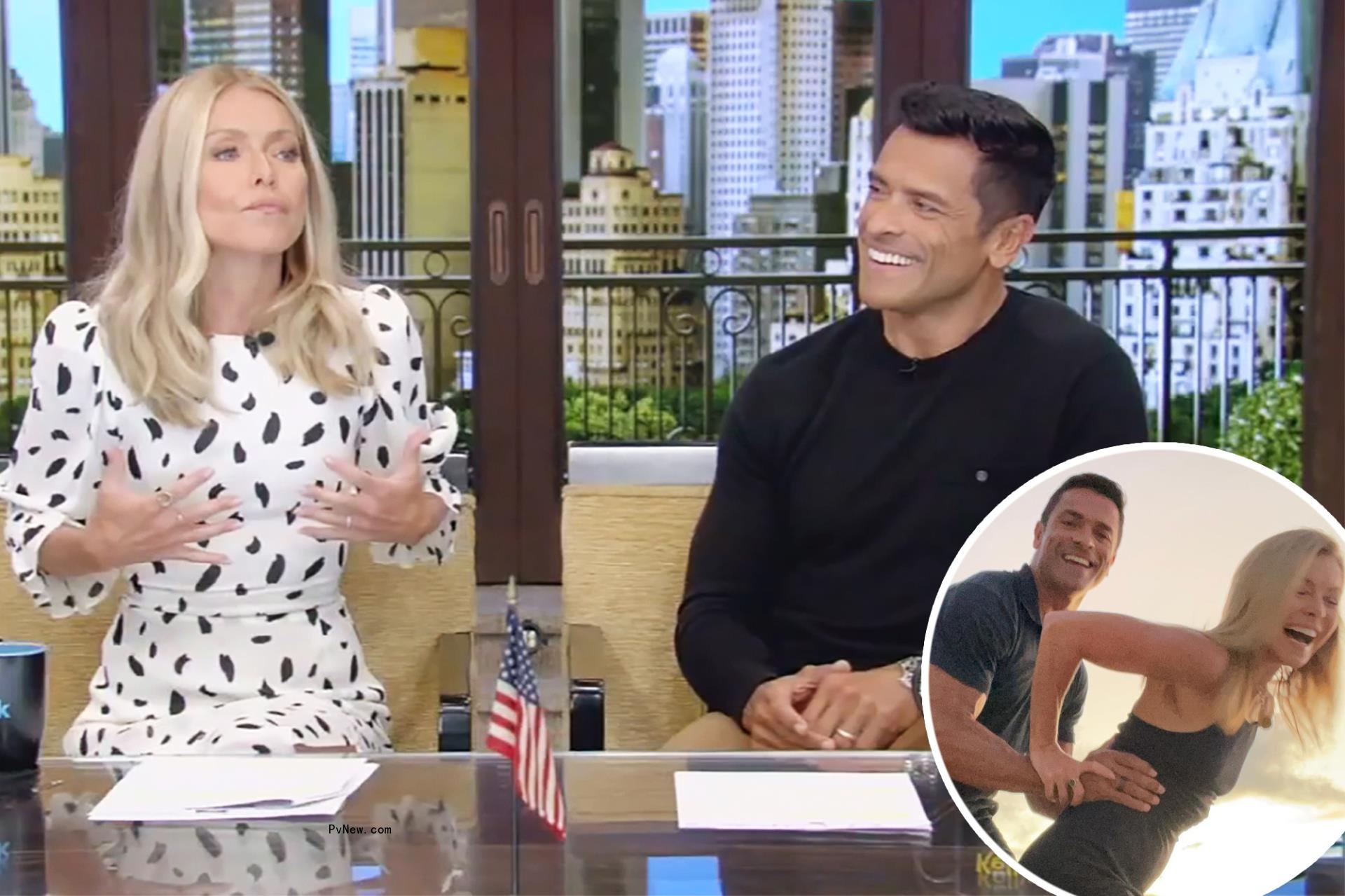 Mark Co<i></i>nsuelos praises Kelly Ripa’s ‘perfect’ body after she jokes she doesn’t have ‘actual breasts’