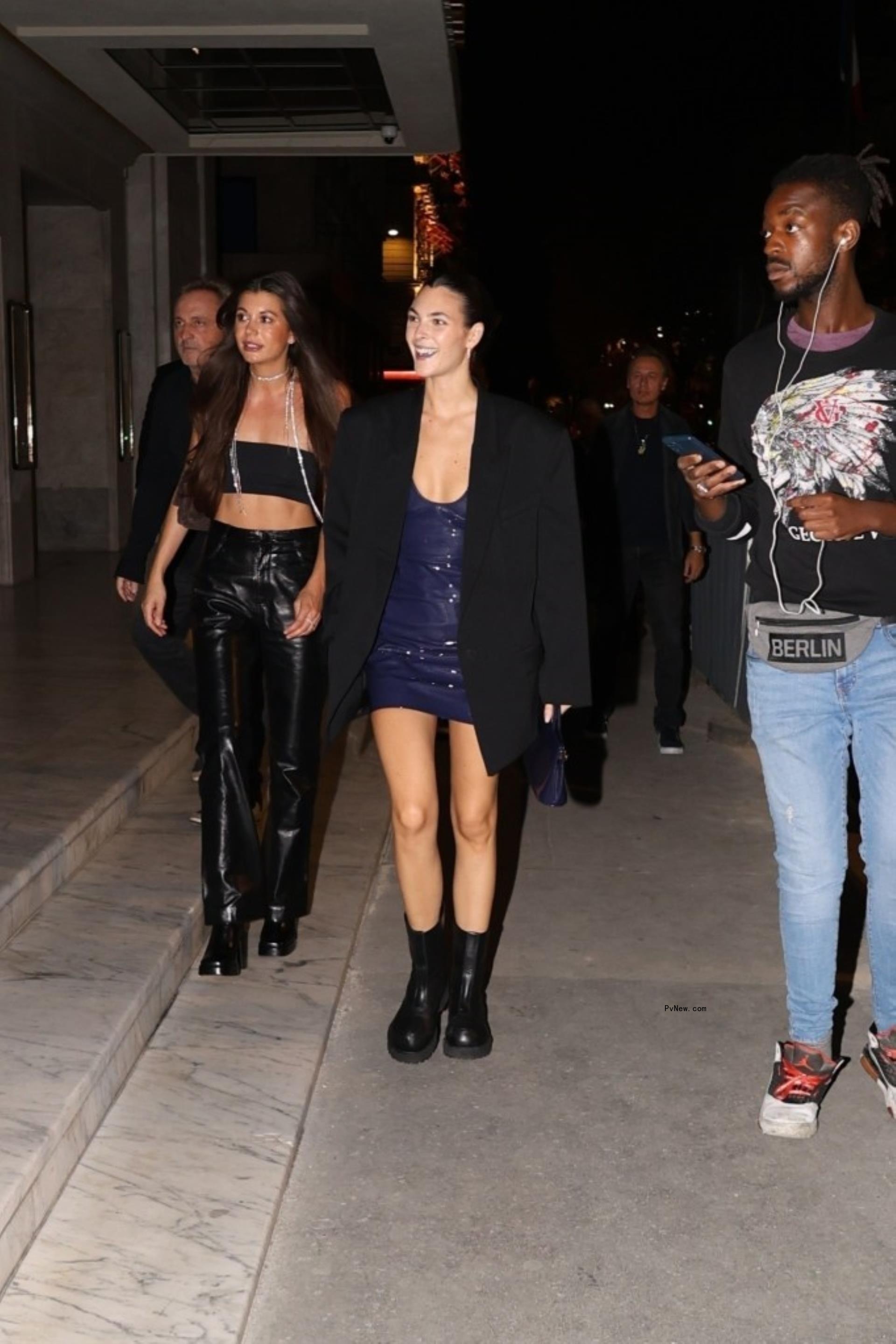 Vittoria Ceretti in Paris. 