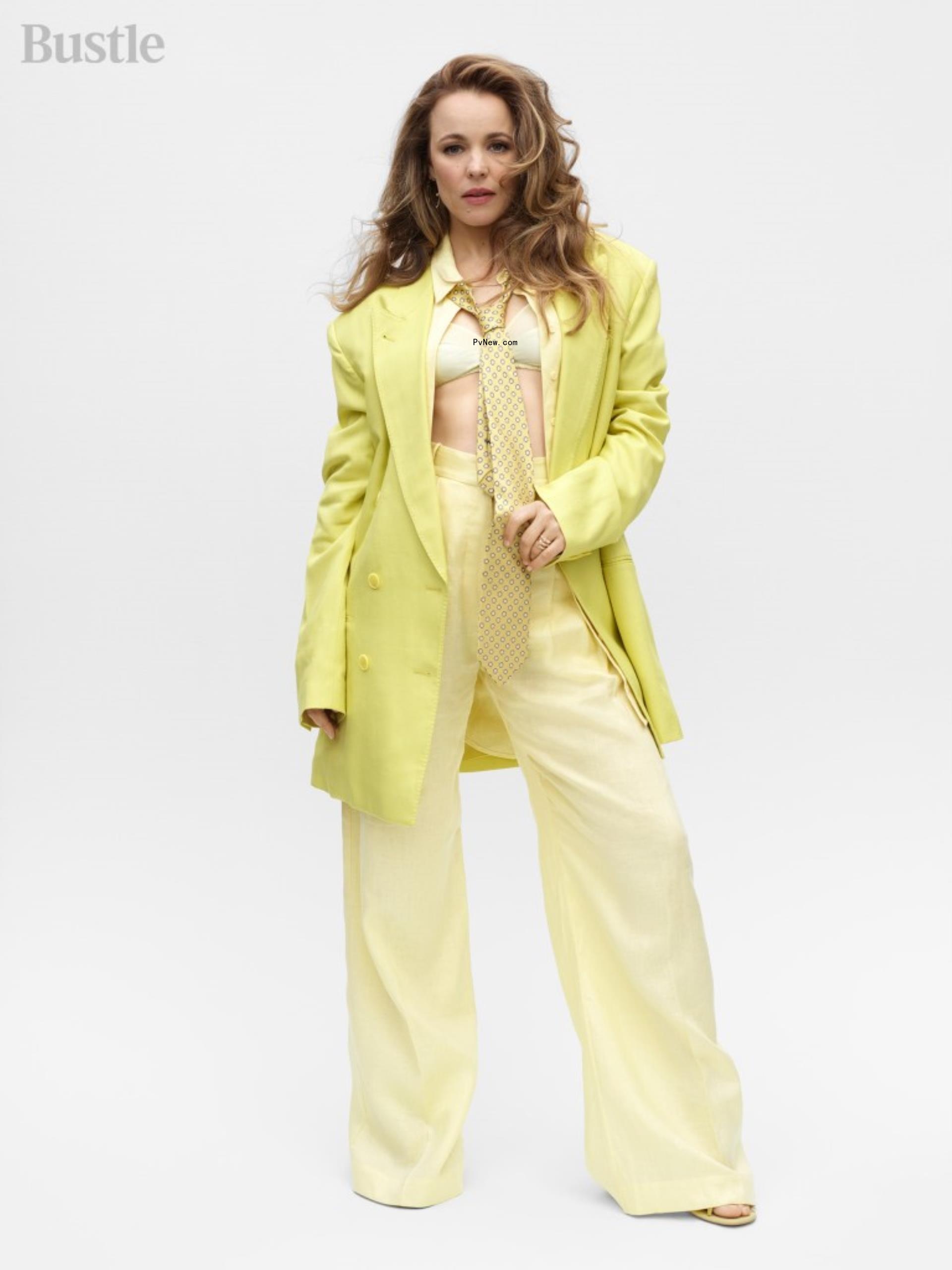 Rachel McAdams in Bustle. 