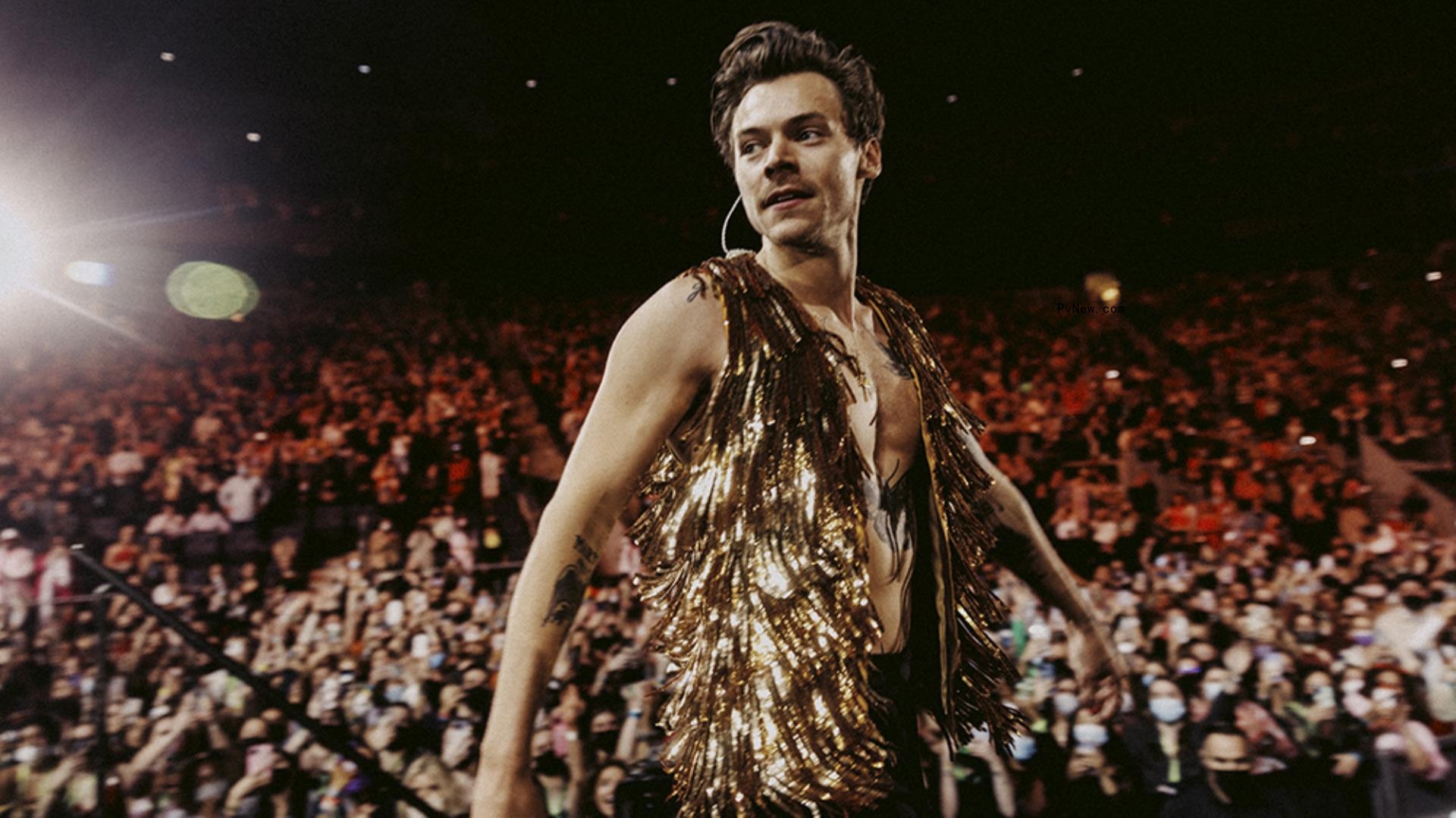Harry Styles’ 15-Night Run at Madison Square Garden Celebrated With Banner Dedication, Feather Boas for All