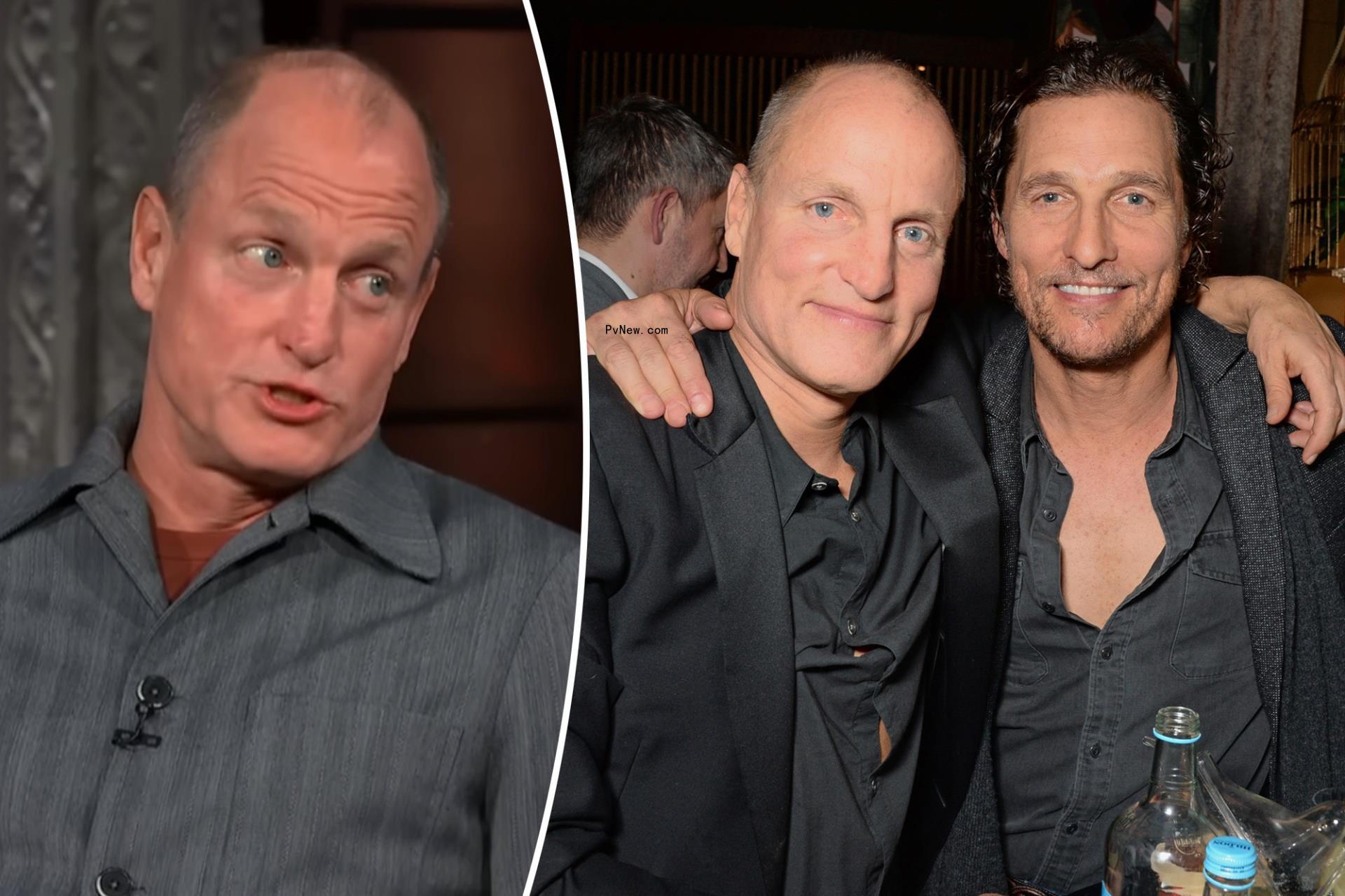 Woody Harrelson co<i></i>nfirms ‘crazy’ chance Matthew McCo<i></i>naughey could be his brother