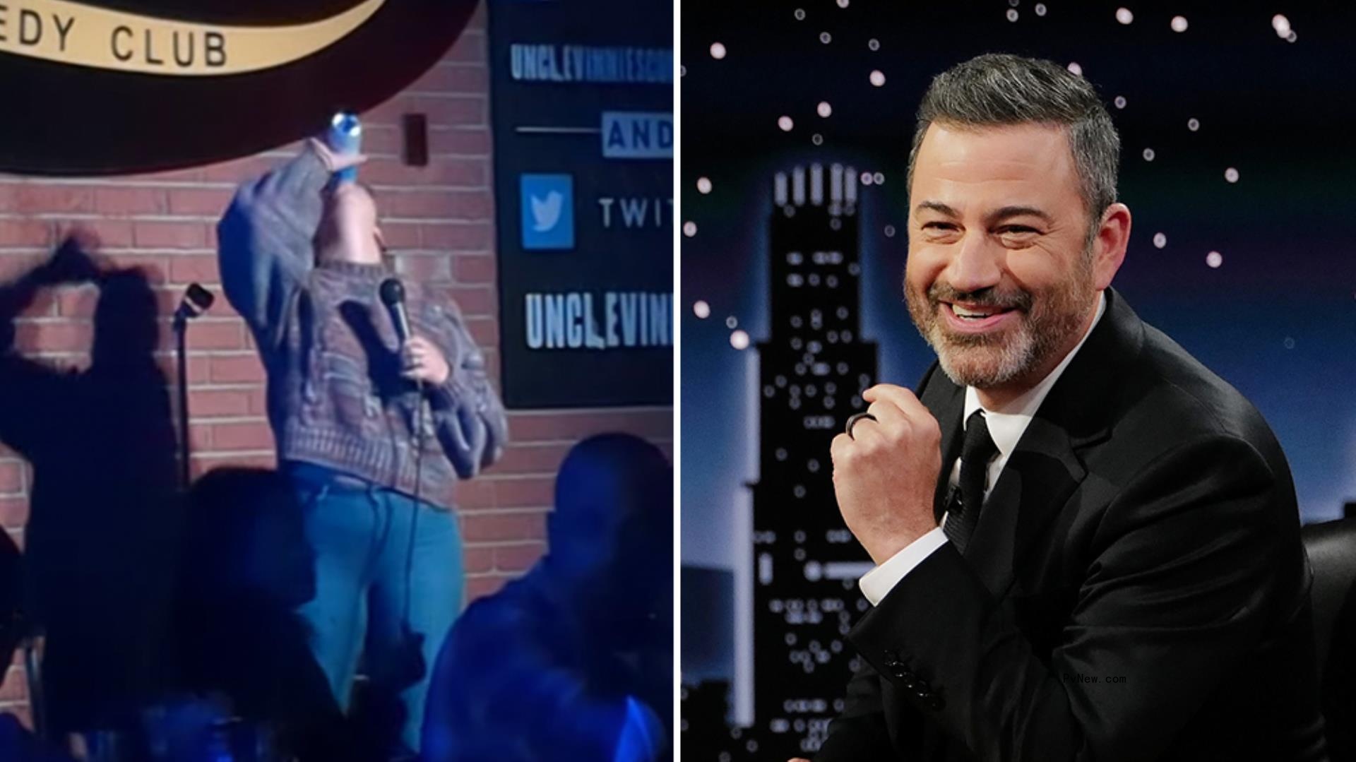 ‘Jimmy Kimmel Live!’ Looks to Book Ariel Elias After Comedian Goes Viral for Chugging Beer Thrown by Heckler