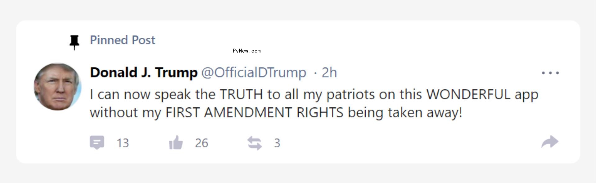 Gettr, Social Network Launched by Trump’s Ex-Spokesman, Immediately Attracts Trump Imposters