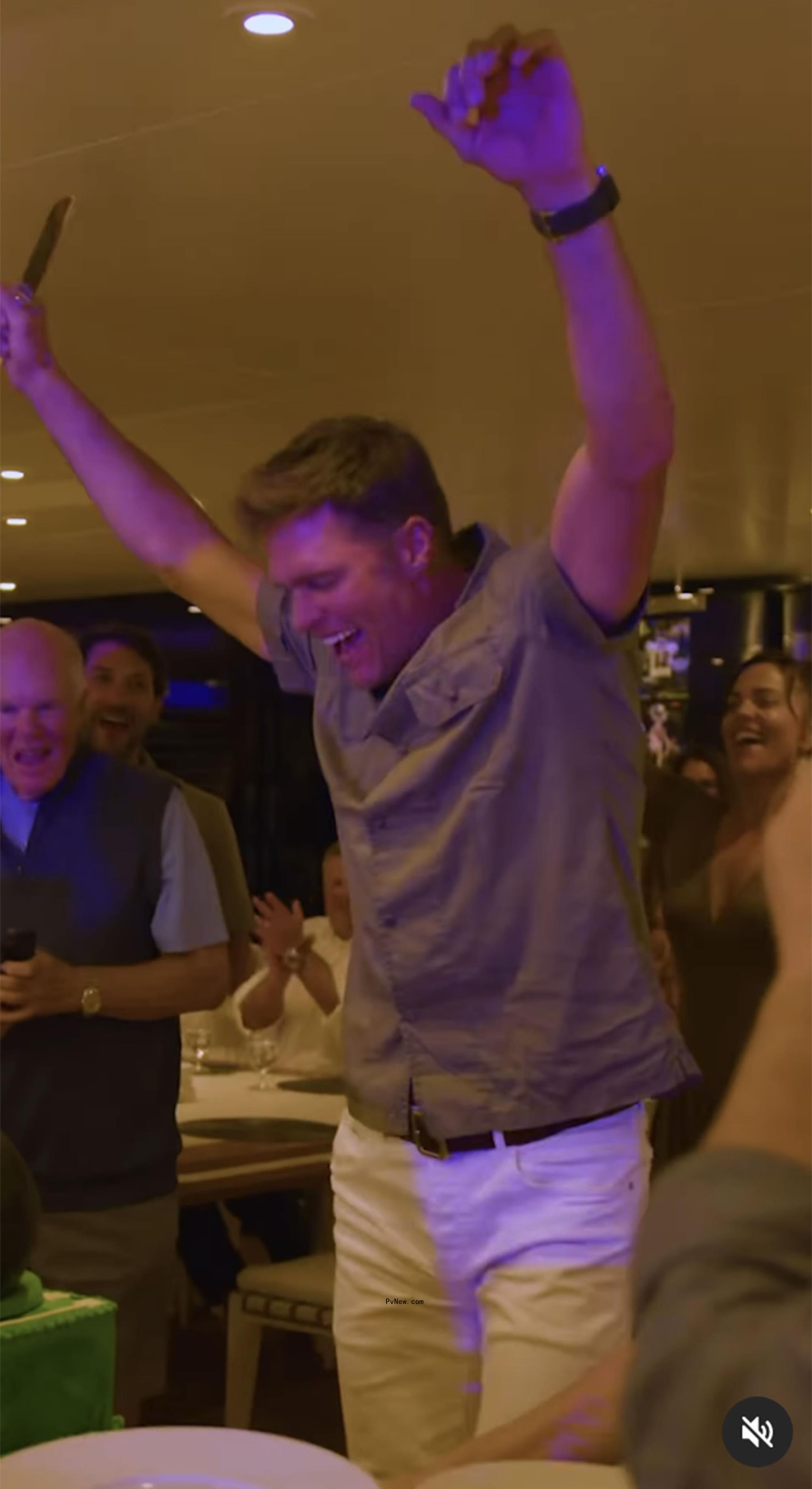 Tom Brady dancing