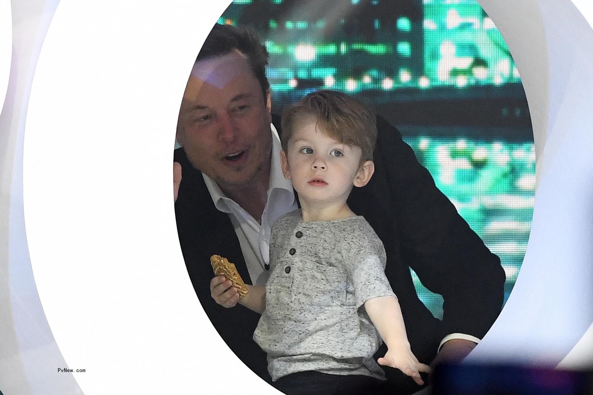 Elon Musk attends event with son X AE A-XII