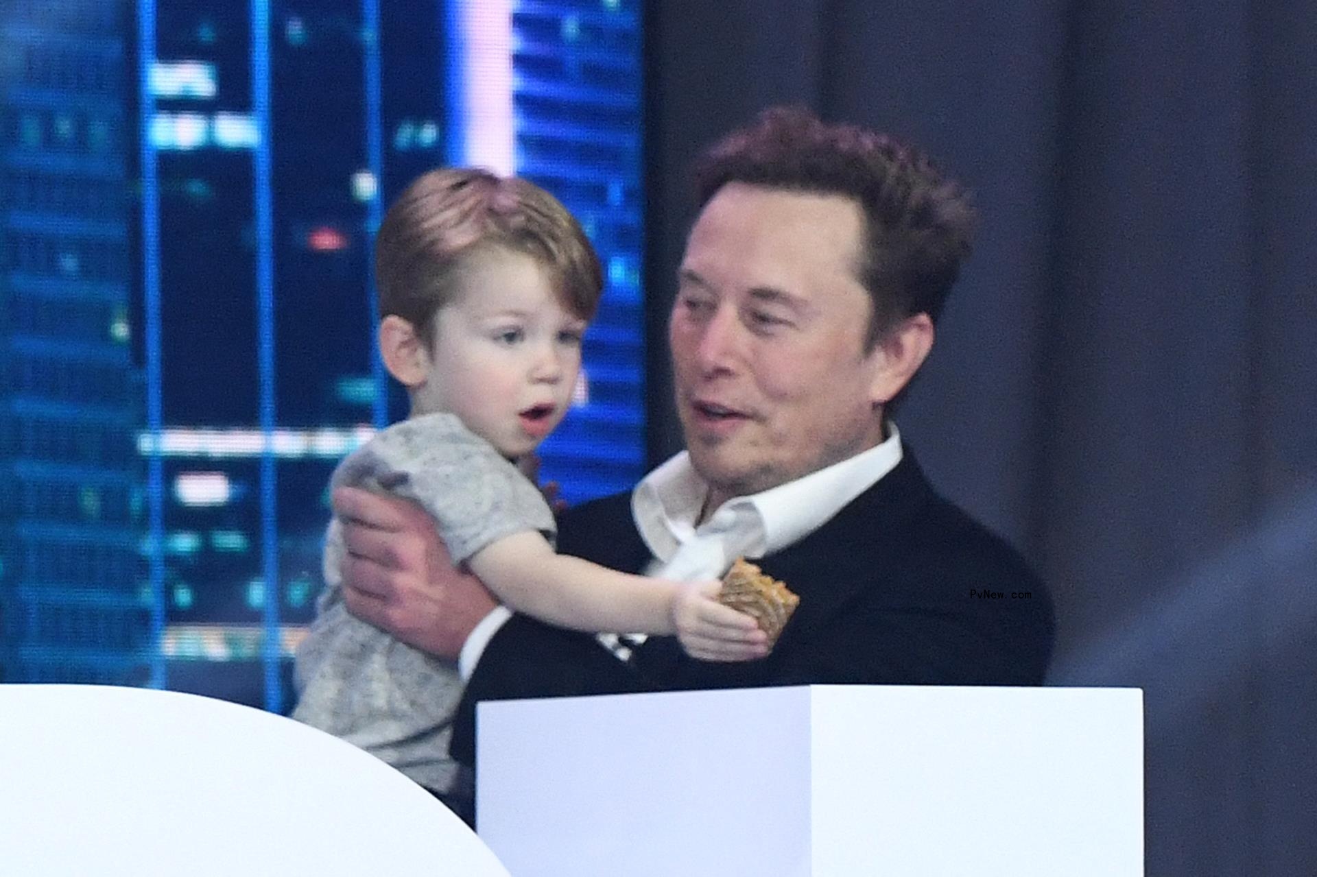 Elon Musk attends event with son X AE A-XII