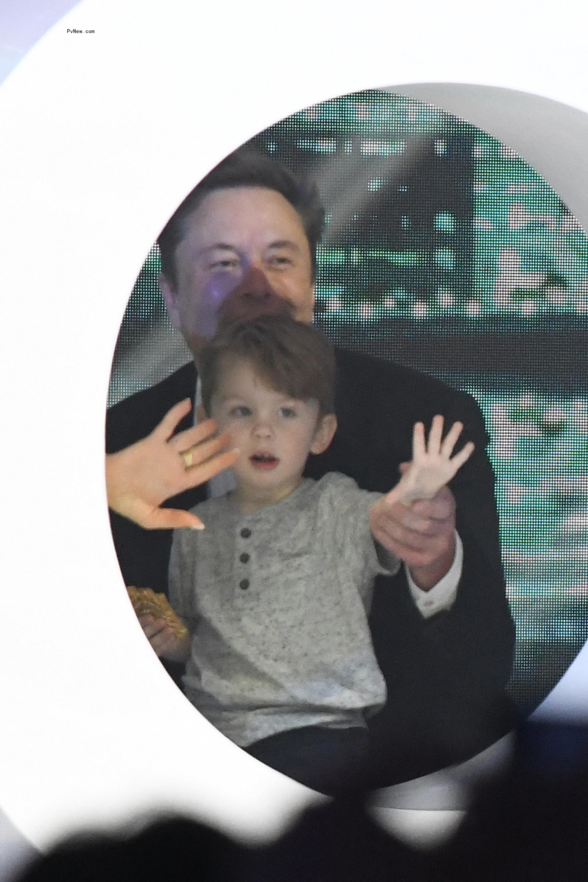 Elon Musk attends event with son X AE A-XII