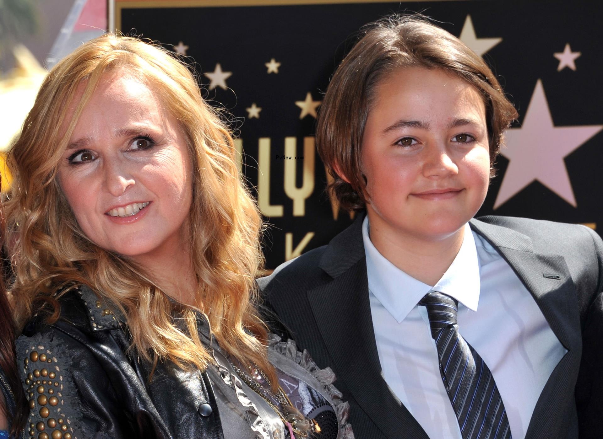 Melissa Etheridge and son Beckett in 2011.