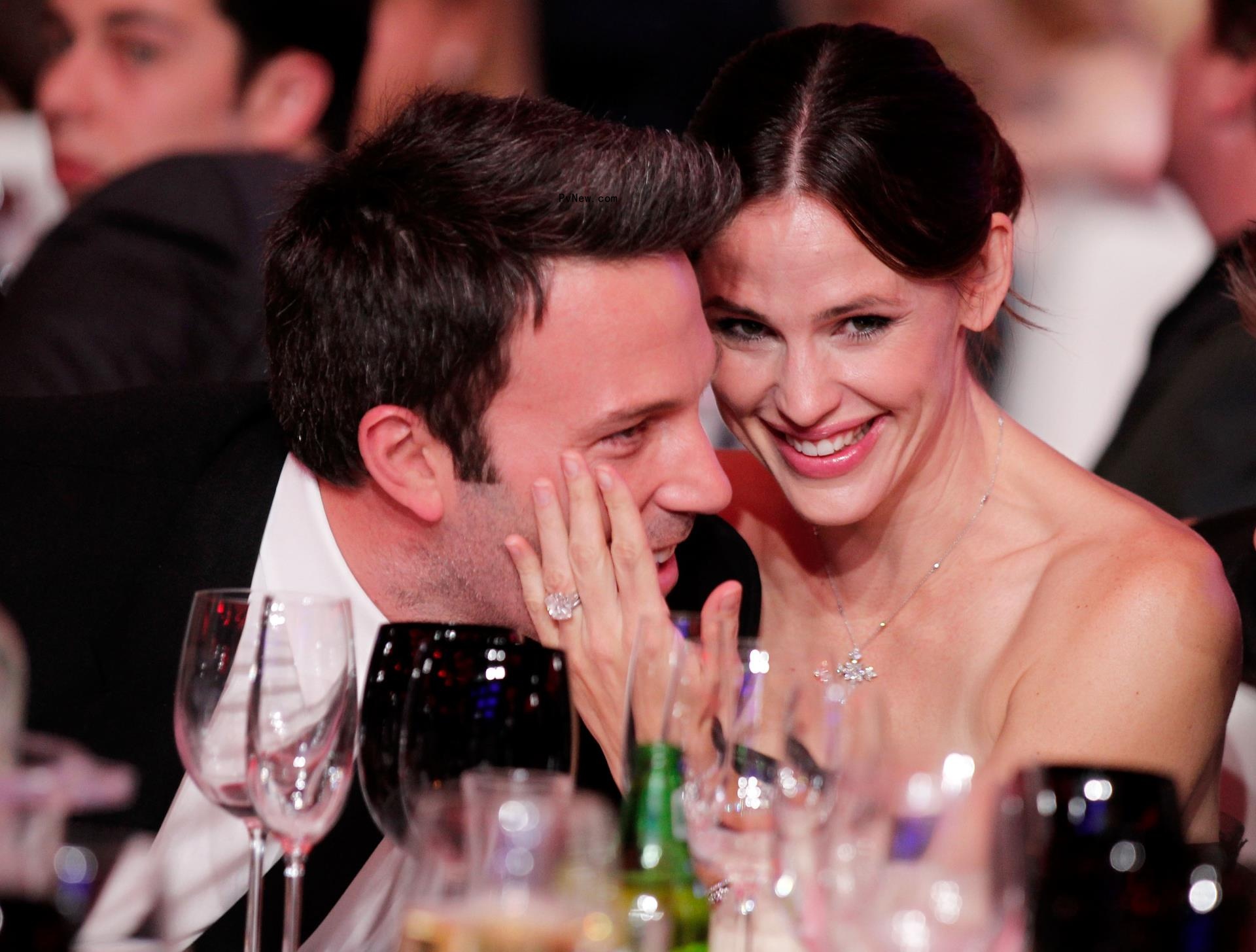 Jennifer Garner and Ben Affleck in 2012