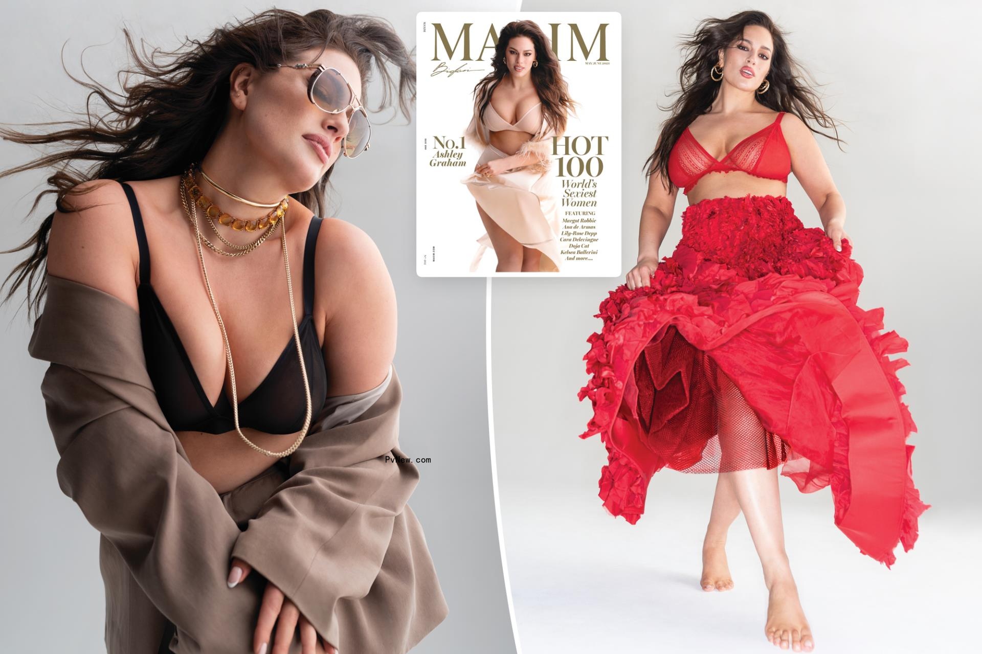 ‘Queen of curves’ Ashley Graham covers Maxim as ‘World’s Sexiest Woman’