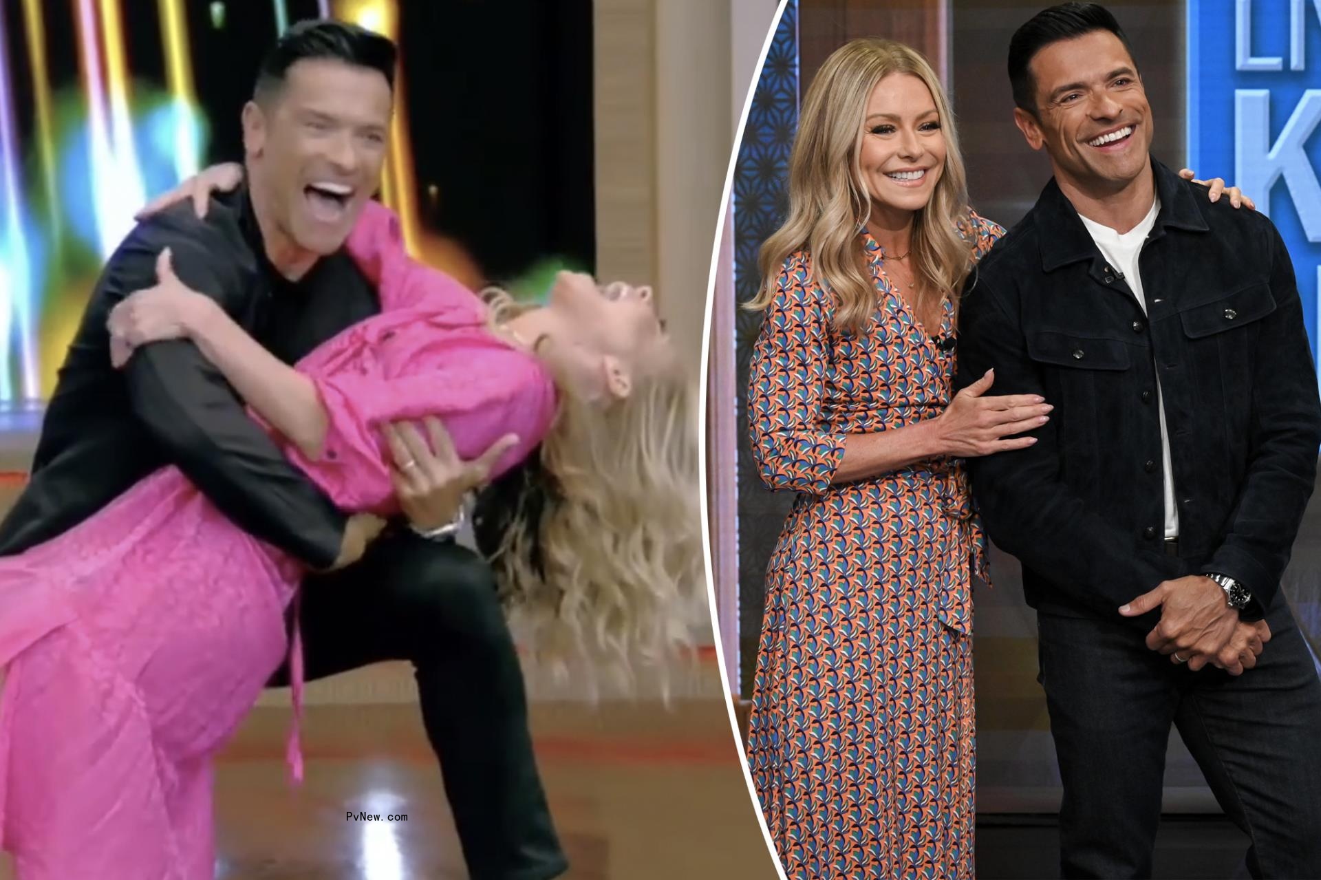 Kelly Ripa, Mark Co<i></i>nsuelos slammed for filming ‘Live’ o<i></i>nly 3 days this week