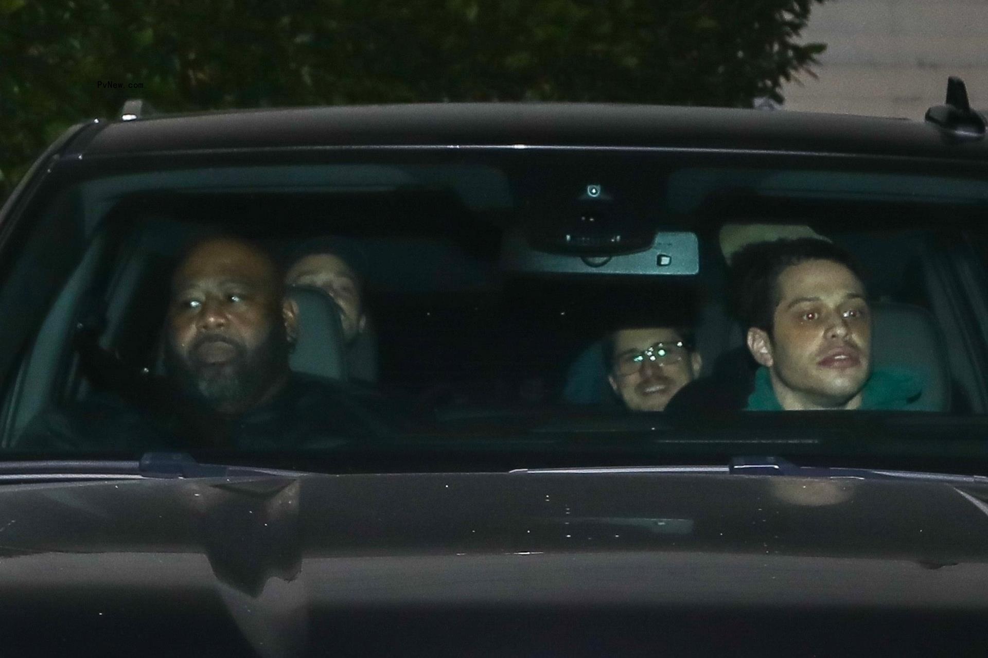 Pete Davidson driving people