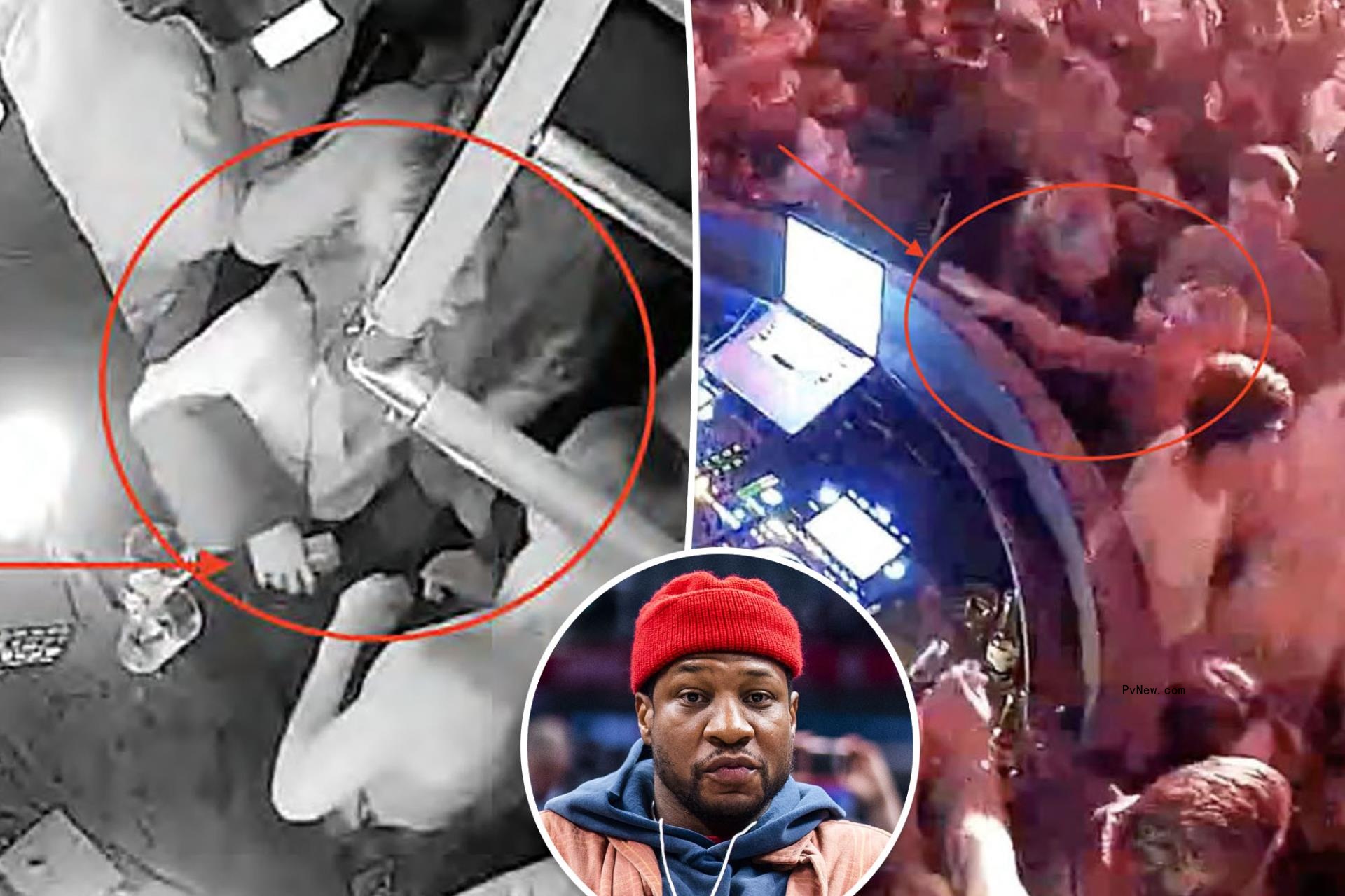 Jo<i></i>nathan Majors says video of ex clubbing proves he didn’t strike her