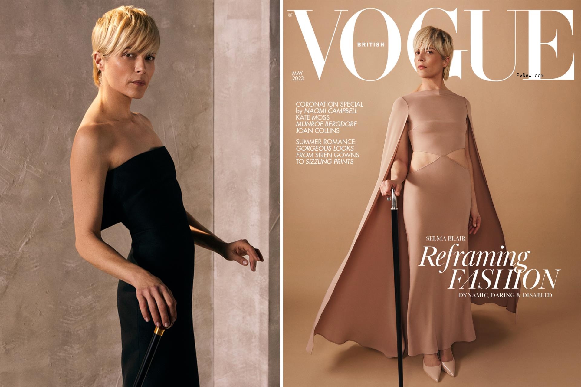 Selma Blair covers British Vogue with cane amid MS battle: ‘Representation matters’
