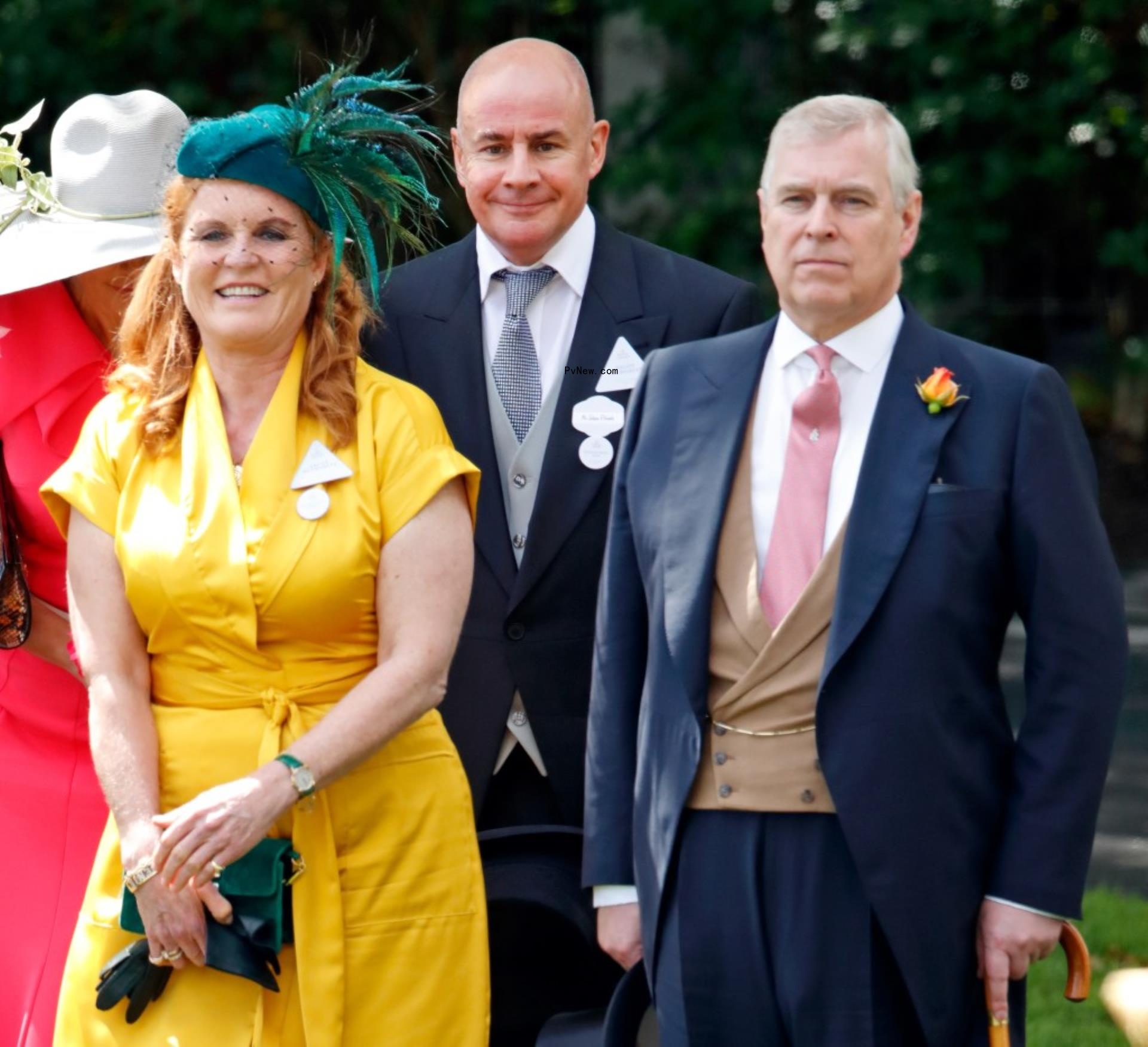 Prince Andrew and Sarah Ferguson in 2019.