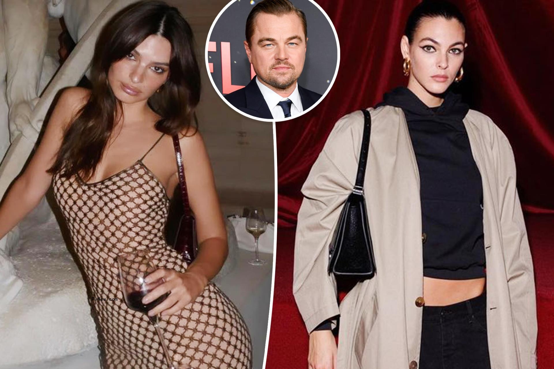 Leo<i></i>nardo DiCaprio’s new girlfriend Vittoria Ceretti hangs with Emily Ratajkowski at Paris Fashion Week