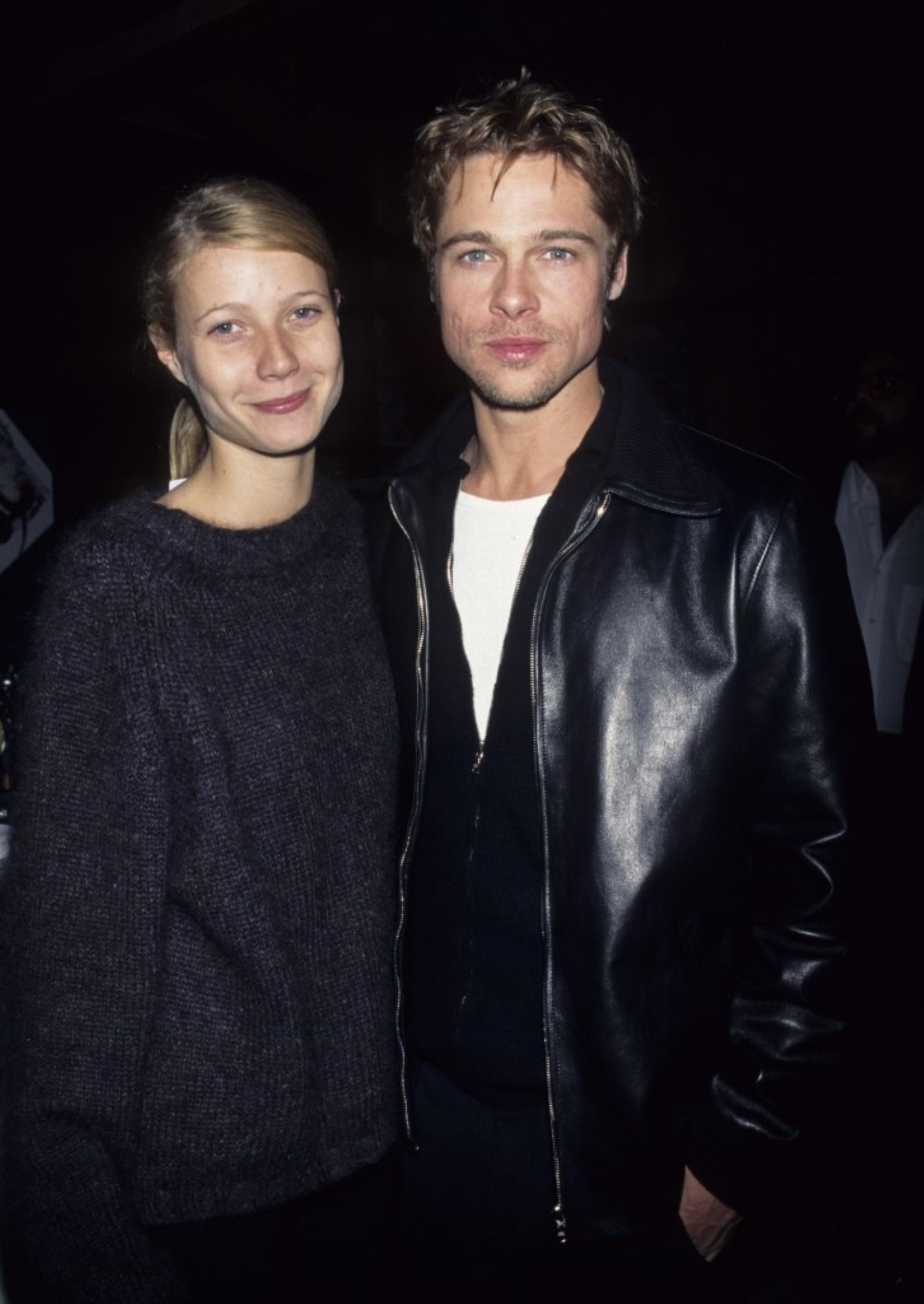Gwyneth Paltrow and Brad Pitt