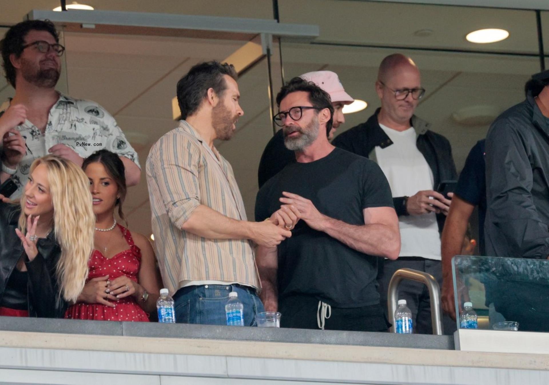 Ryan Reynolds and Hugh Jackman