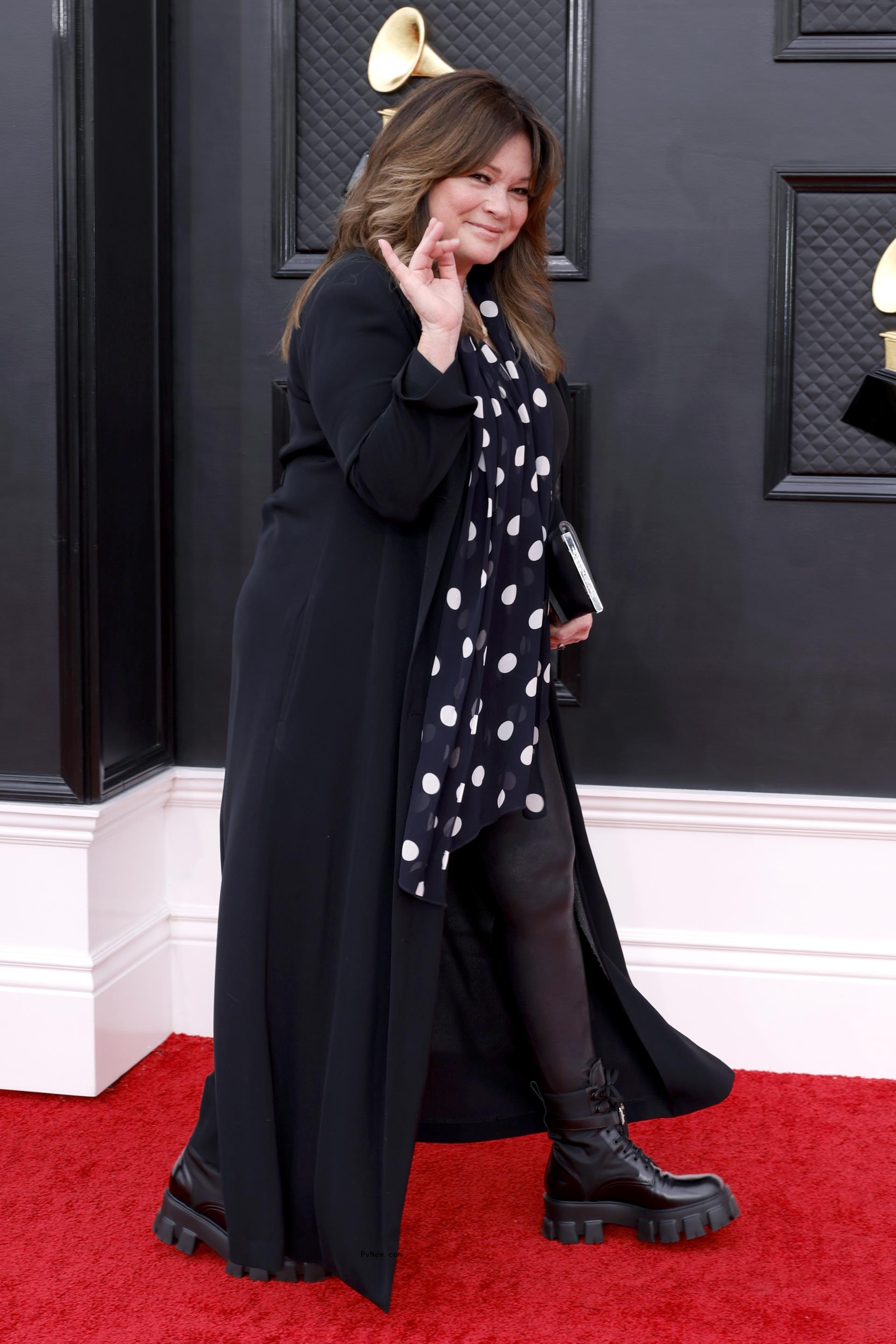 Valerie Bertinelli at 2022 Grammys