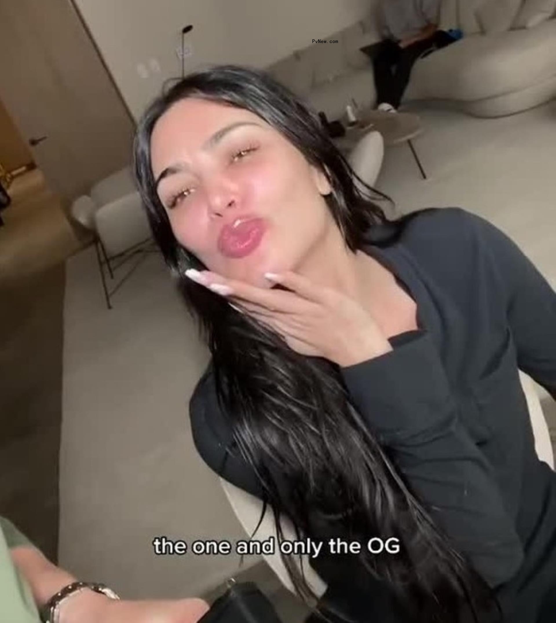 Kim Kardashian without makeup