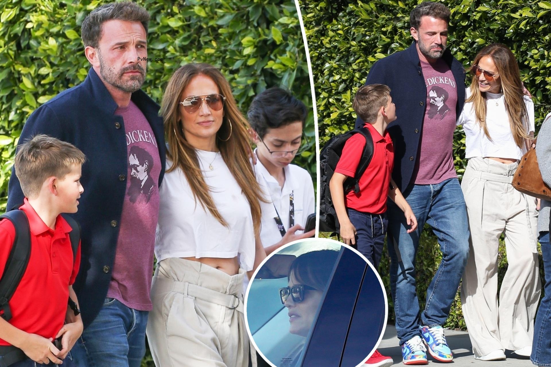 Jennifer Garner joins Ben Affleck, Jennifer Lopez and sons for rare outing