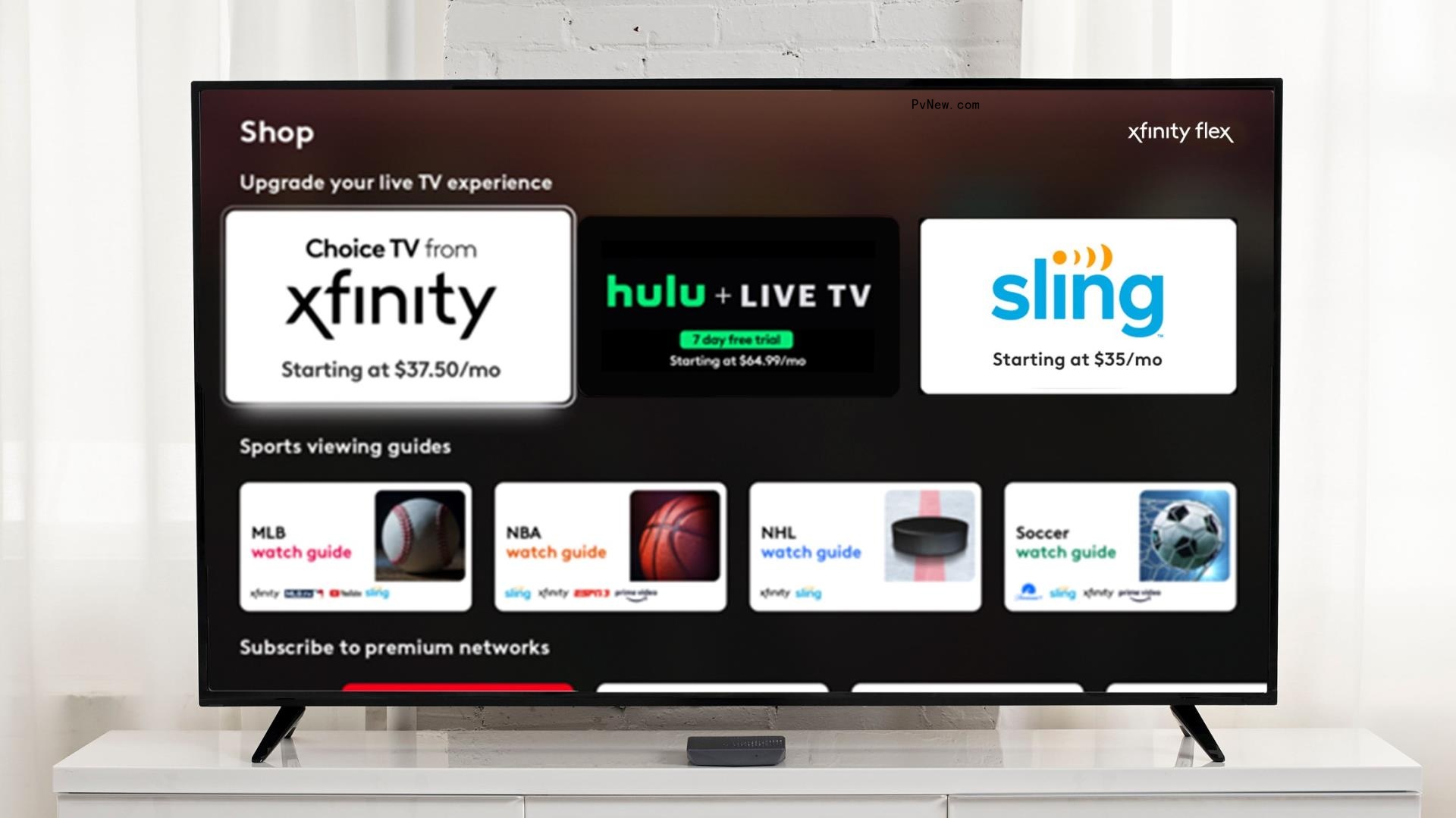 Comcast Brings Hulu’s Live TV Service to Xfinity Flex