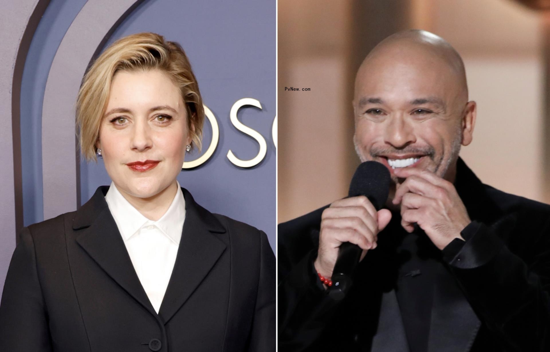 Greta Gerwig Respo<i></i>nds to Jo Koy’s Golden Globes Joke a<i></i>bout Barbie’s ‘Big Boobies’ After It Was Slammed as Sexist: ‘Well, He’s Not Wrong’