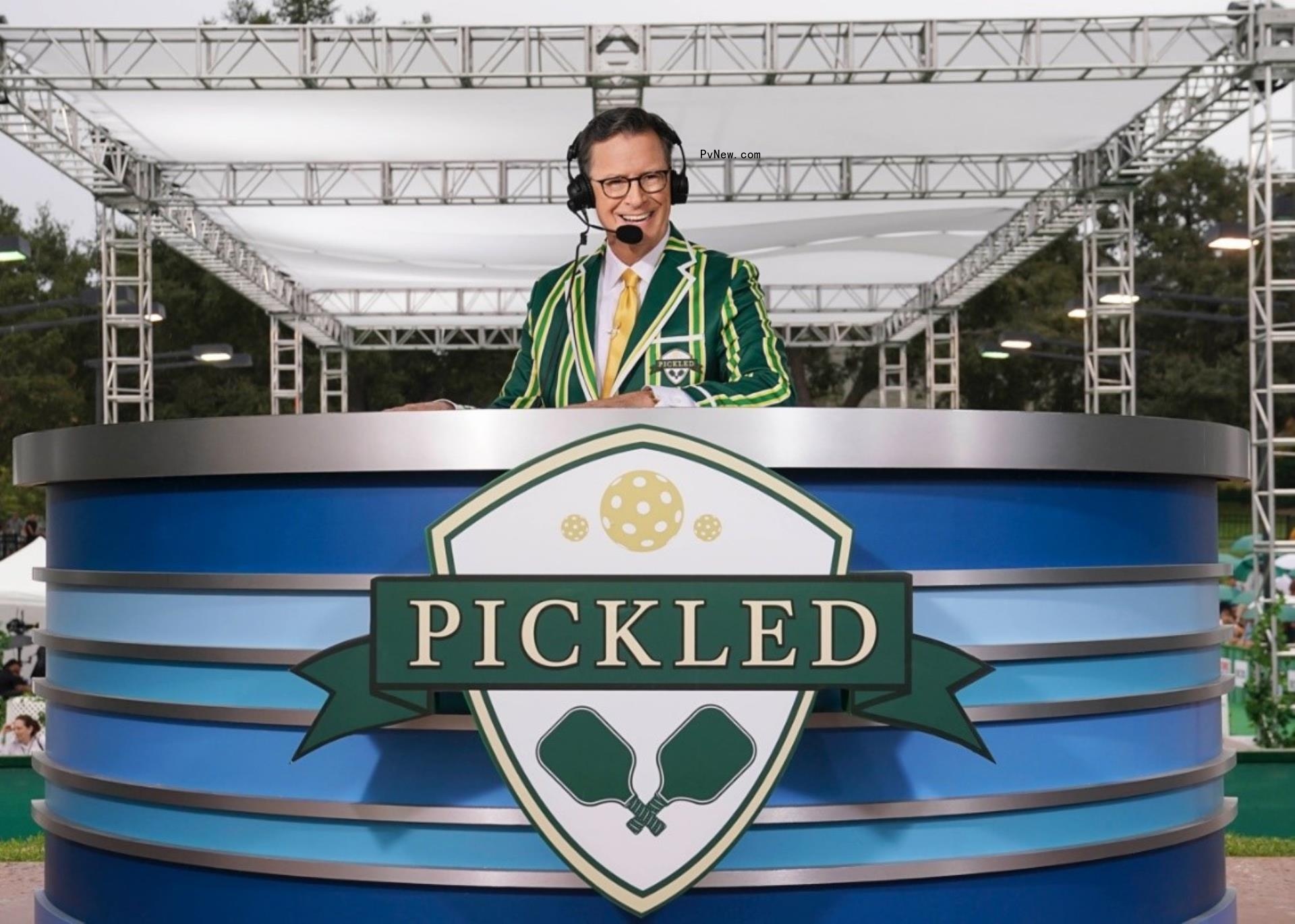 Stephen Colbert to Host CBS Celebrity Pickleball Tournament