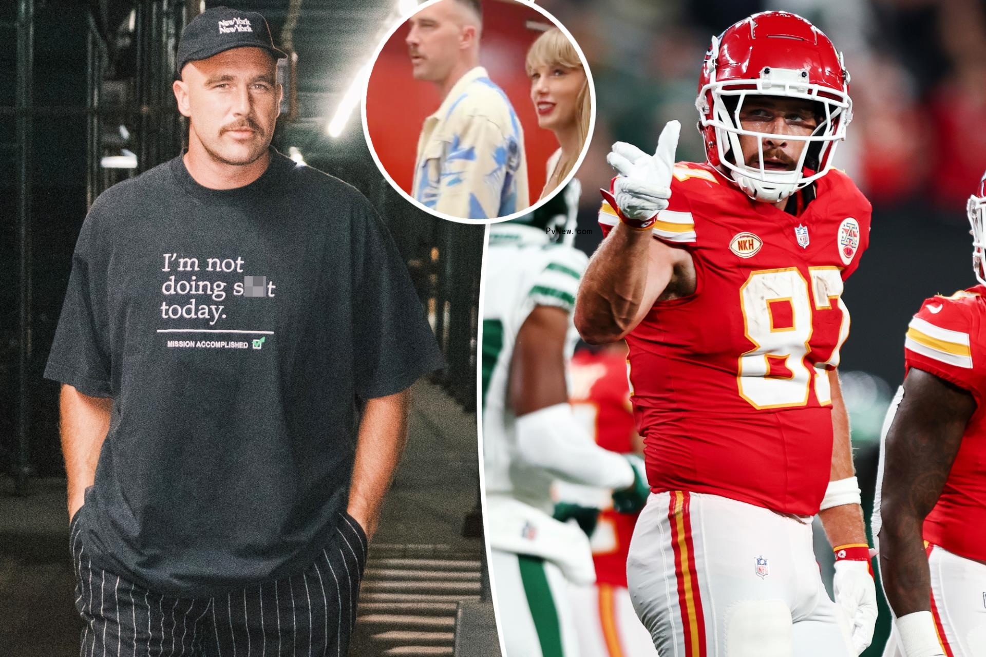 Travis Kelce’s ‘priority is the Chiefs’ while ‘hanging out’ with Taylor Swift