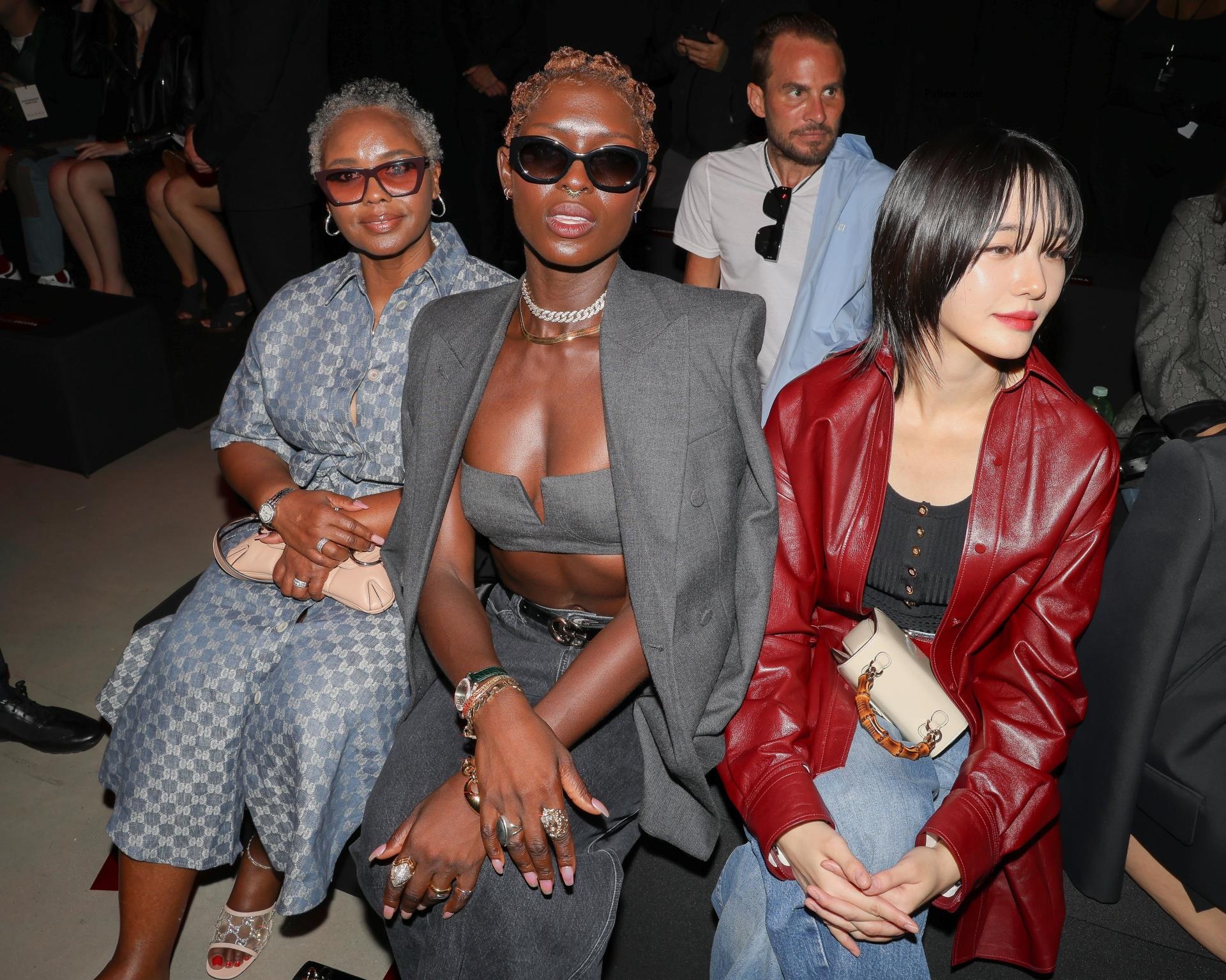 Jodie Turner-Smith at Gucci.