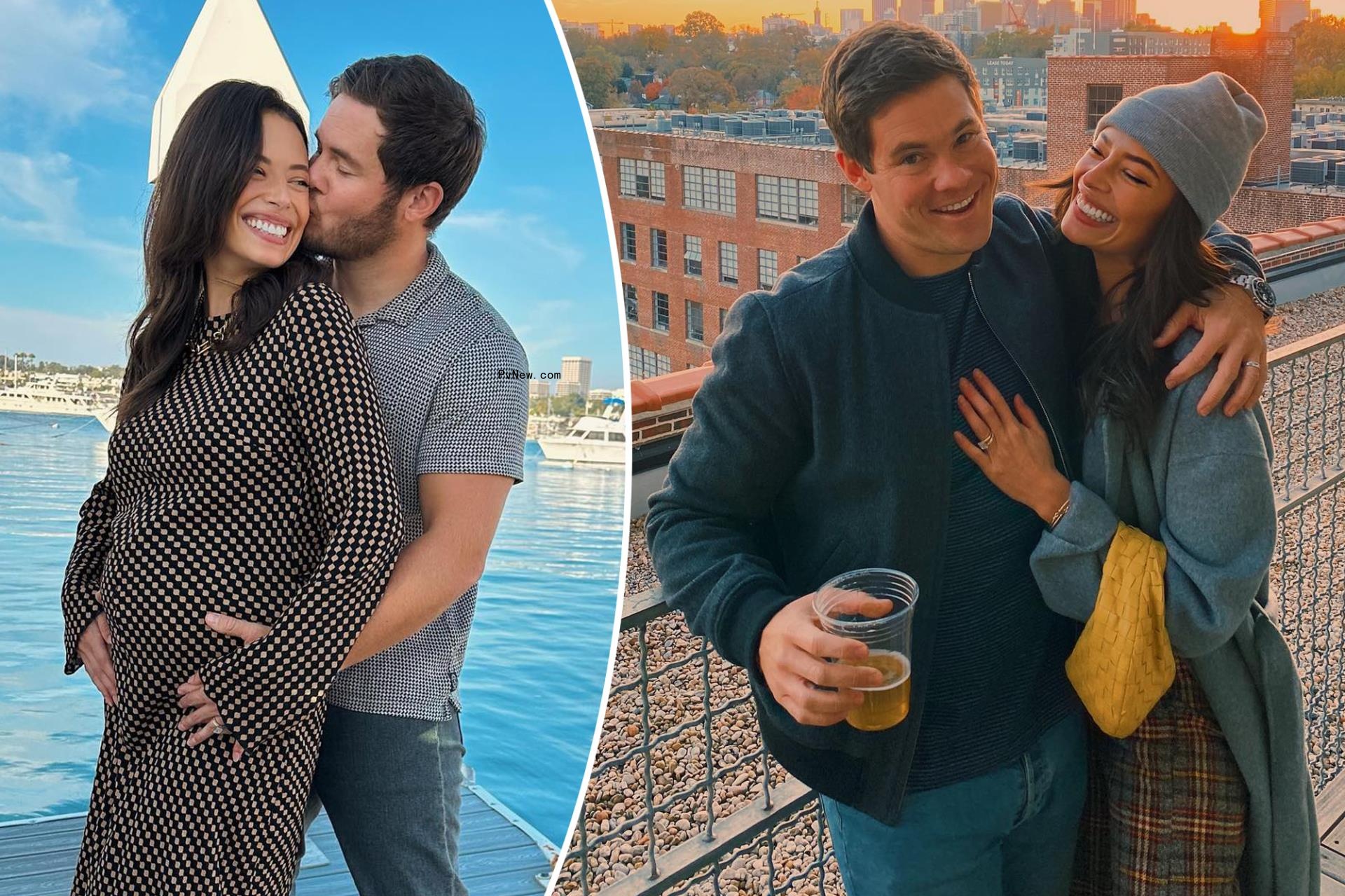 Adam DeVine’s wife Chloe Bridges pregnant, expecting couple’s first baby: ‘Can’t wait’