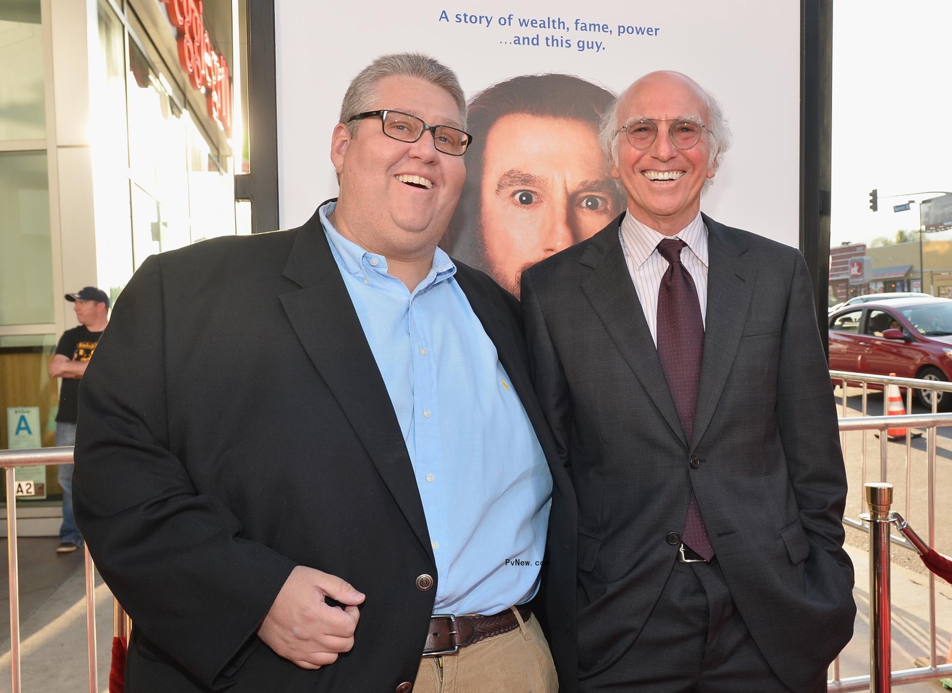 David Mandel and Larry David in 2013.