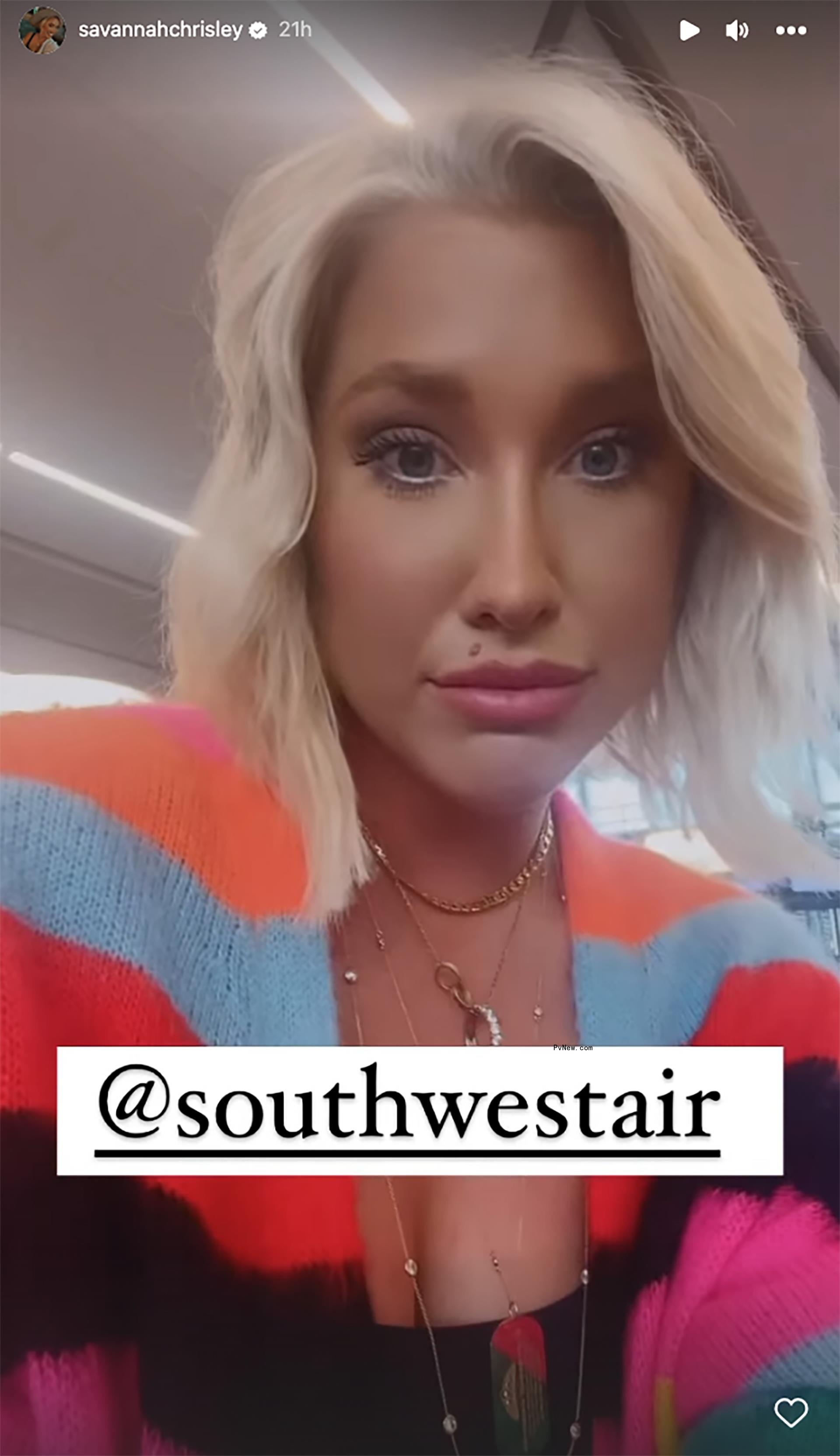Savannah Chrisley in a video