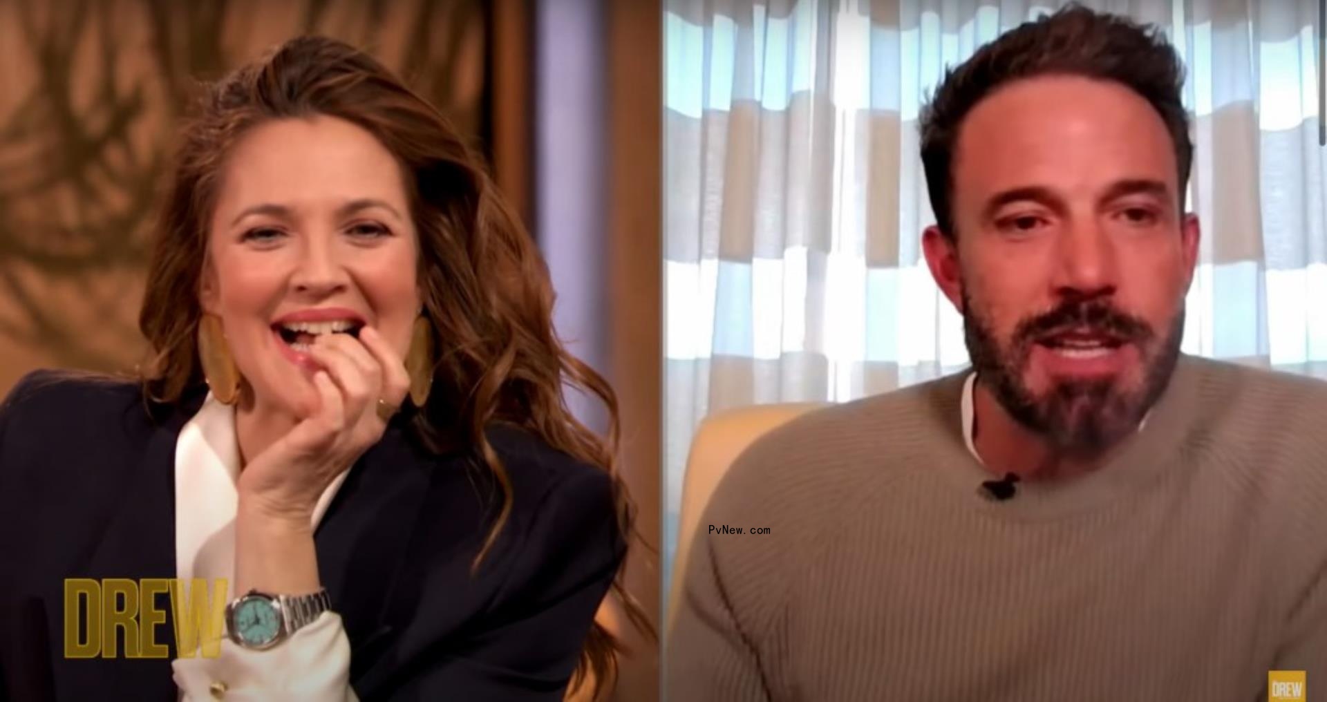 Ben Affleck talking on 