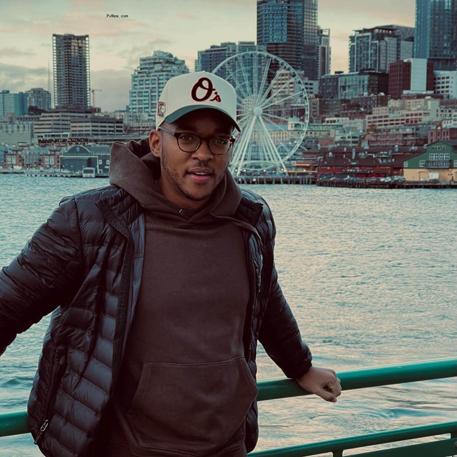 Marshall Glaze outside.