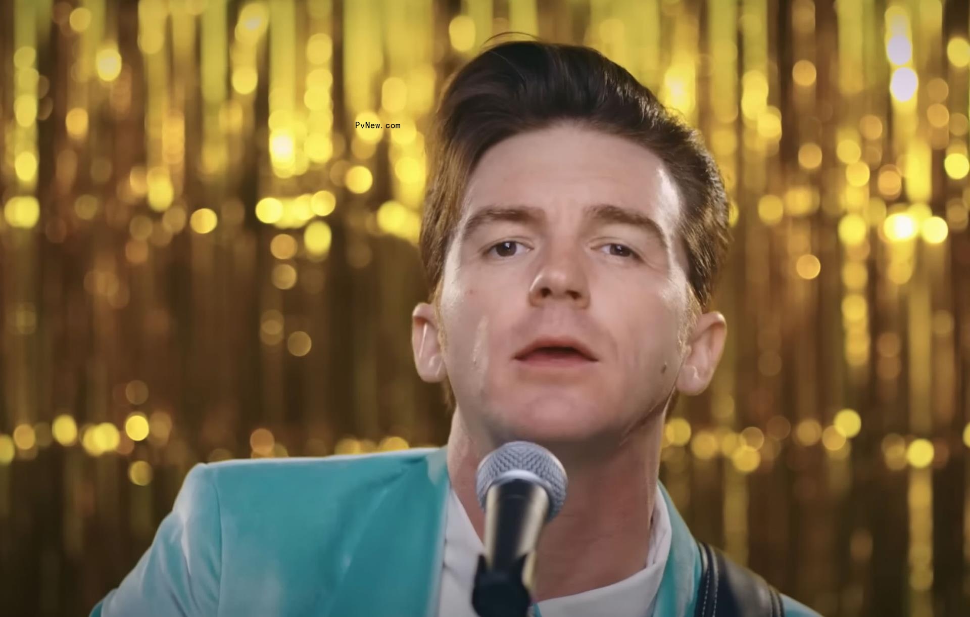 Drake Bell sings in music video