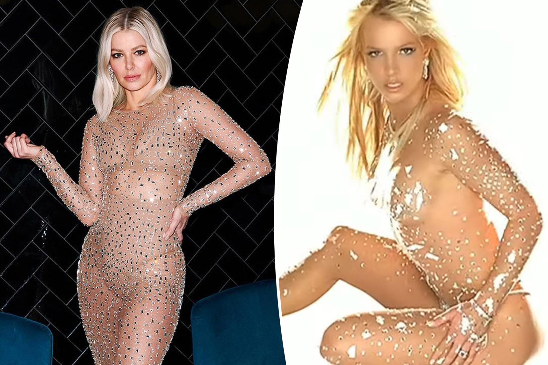 Ariana Madix has ‘never felt hotter’ channeling Britney Spears in sheer dress