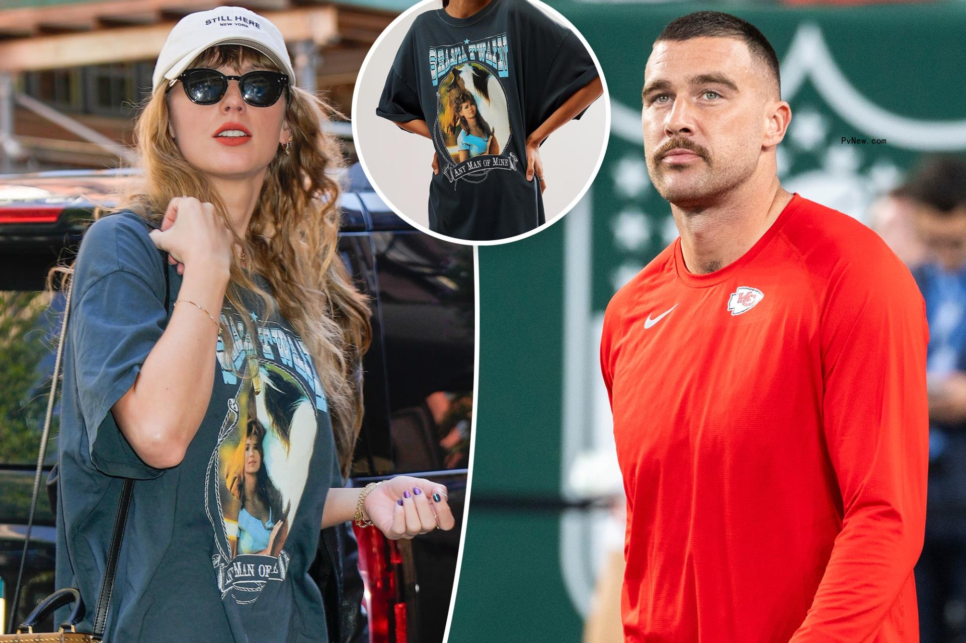 Taylor Swift sends Travis Kelce a playful warning with Shania Twain tee