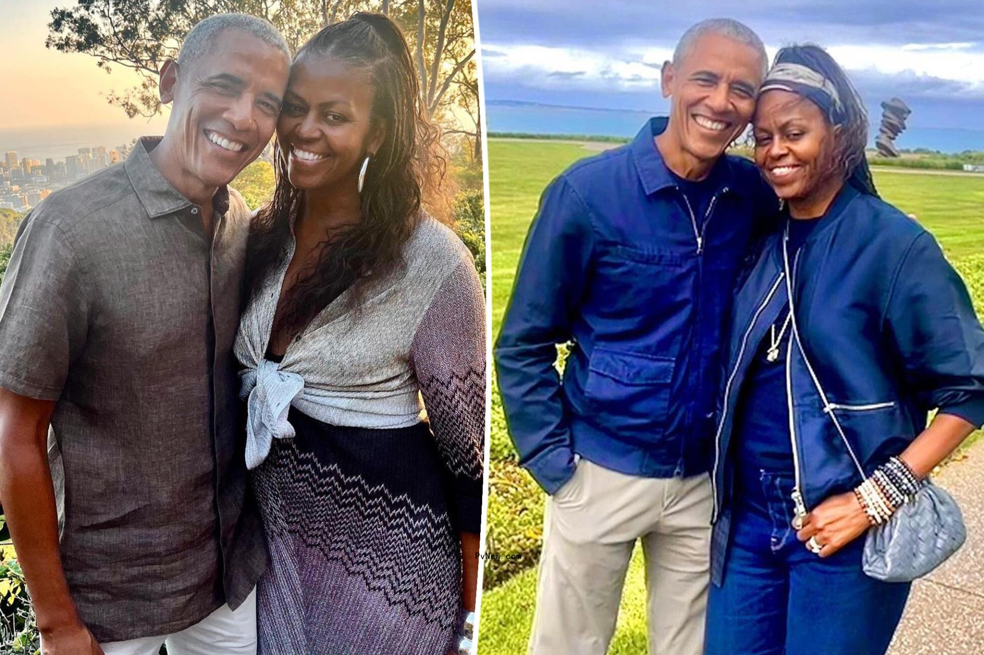 Barack and Michelle Obama celebrate 31st wedding anniversary with rare perso<i></i>nal photos