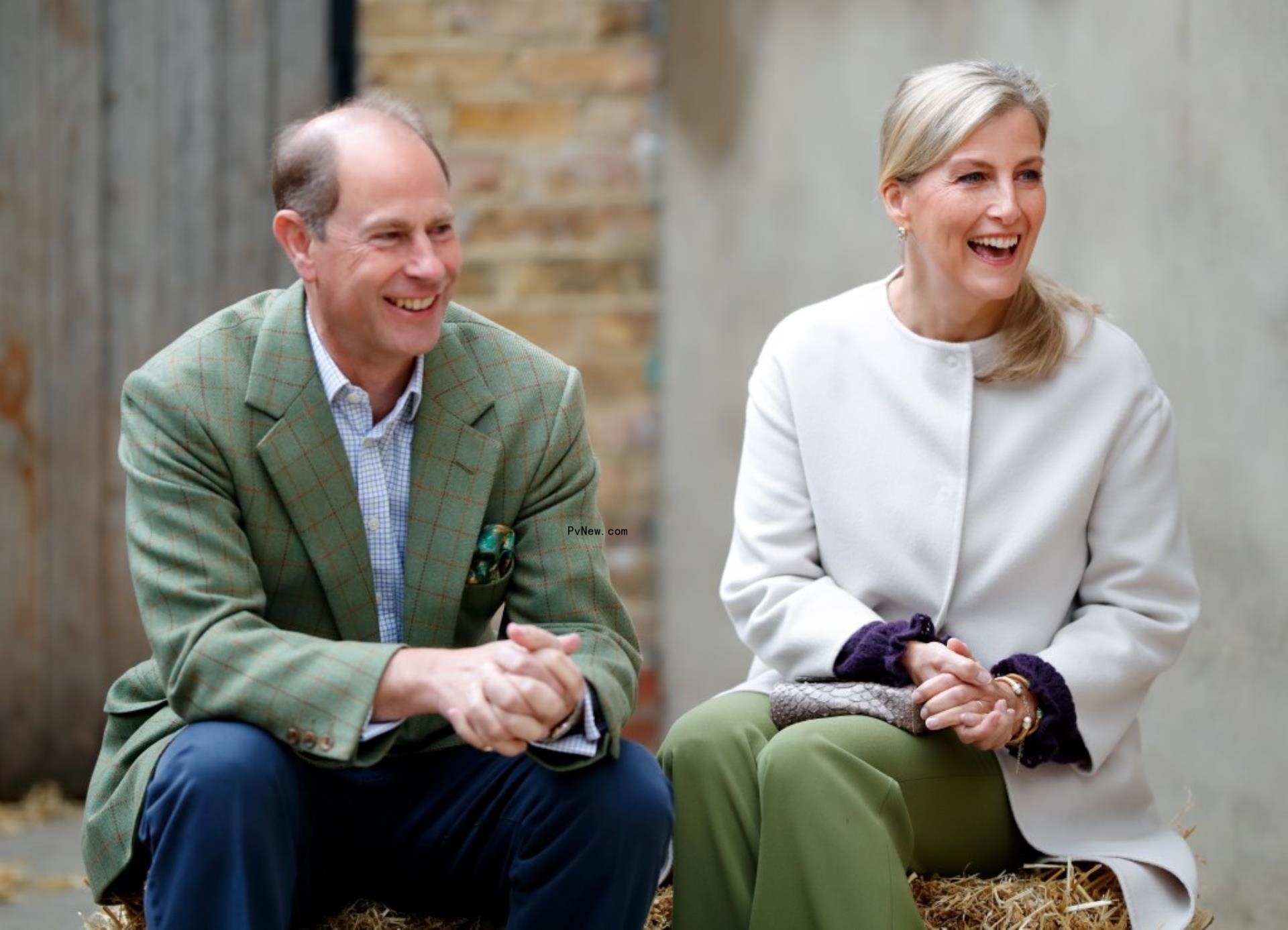Prince Edward and Sophie, Duchess of Edinburgh. 