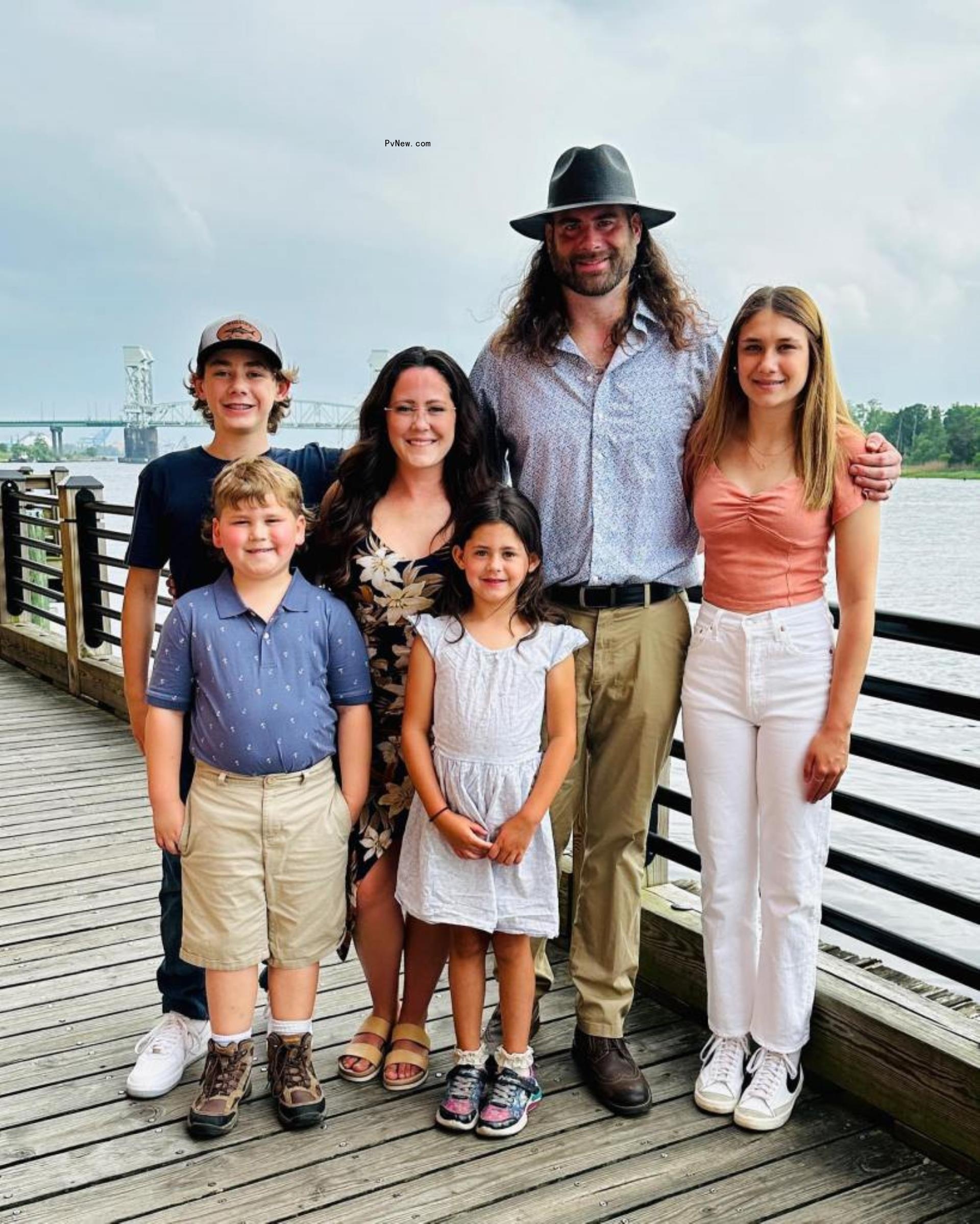 Jace, Jenelle Evans, David Eason, Kaiser Griffith and Ensley Eason