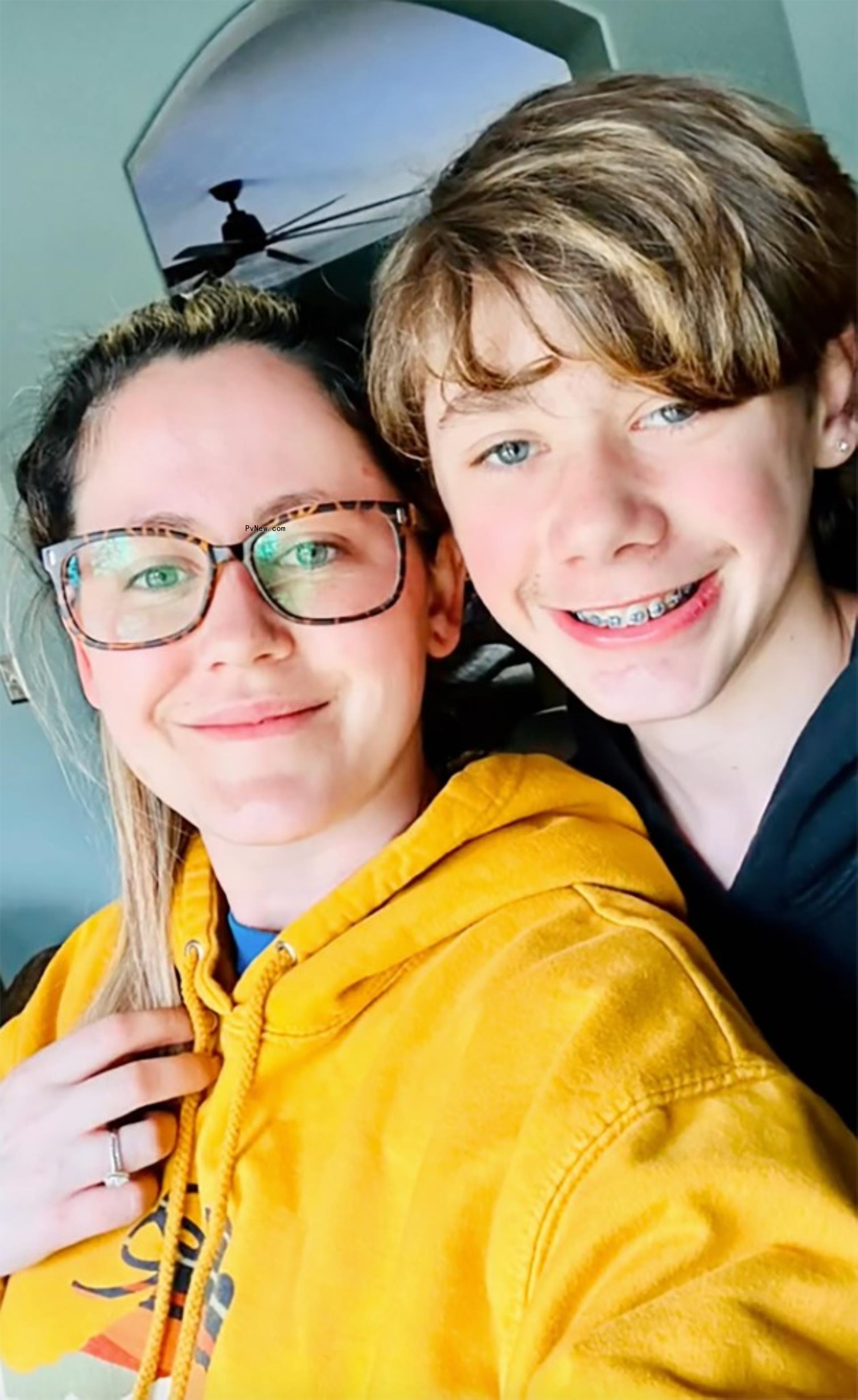 Jenelle Evans and Jace