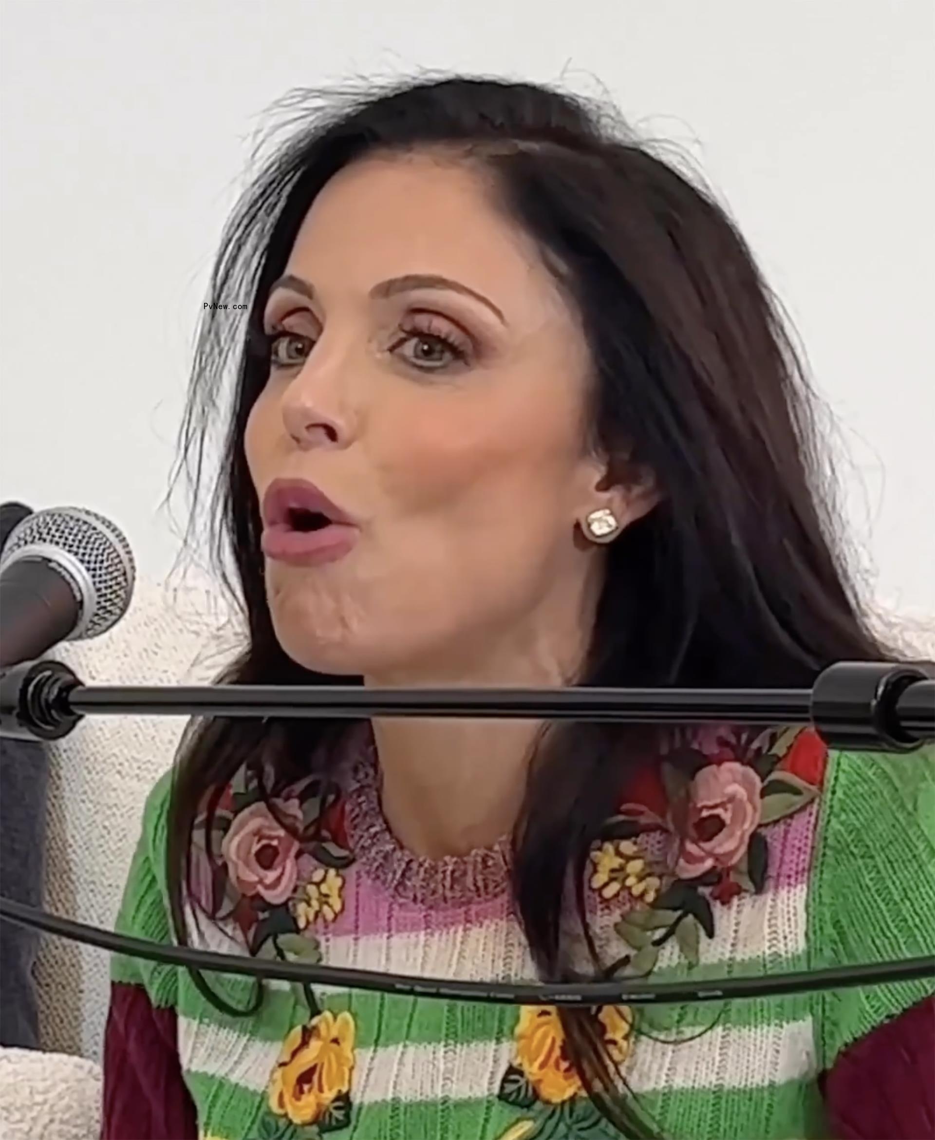 Bethenny Frankel talking 