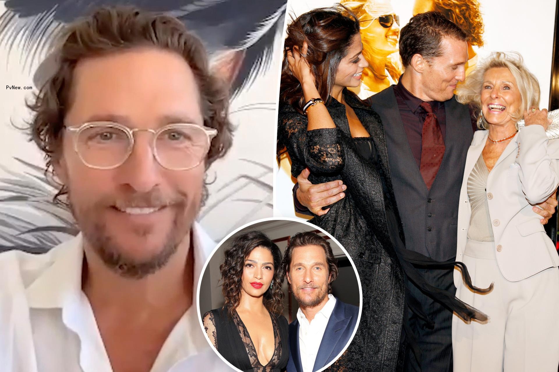 Matthew McCo<i></i>naughey defends ‘funny’ mom calling wife Camila Alves the wrong name