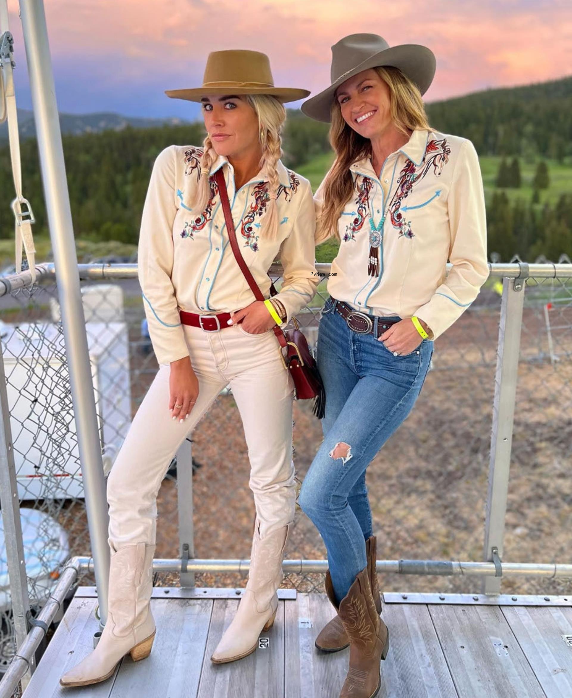 Erin Andrews and Charissa Thompson